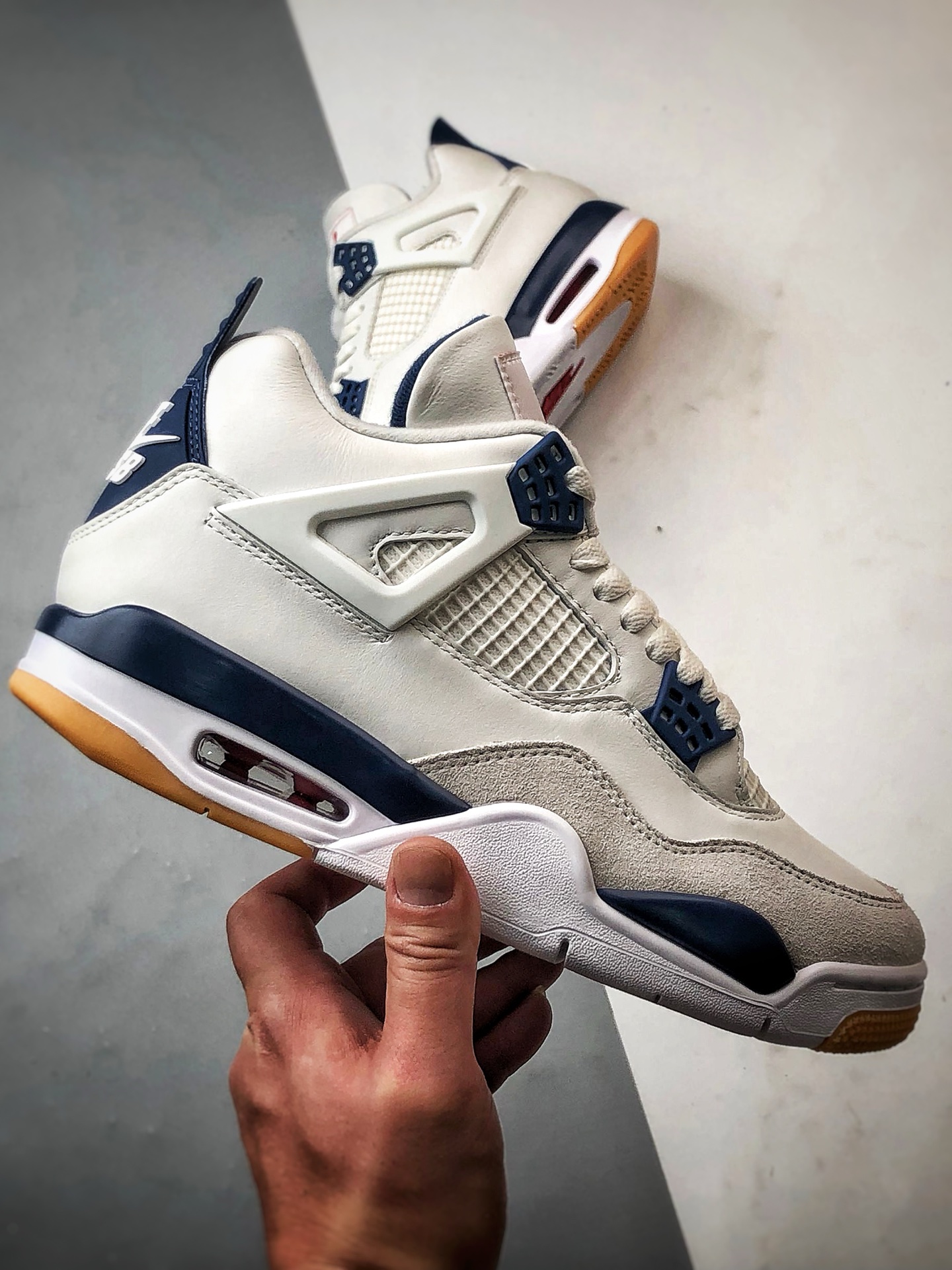 480 NK SB x Air Jordan 4 “Navy” 联名海军蓝  DR5415-100