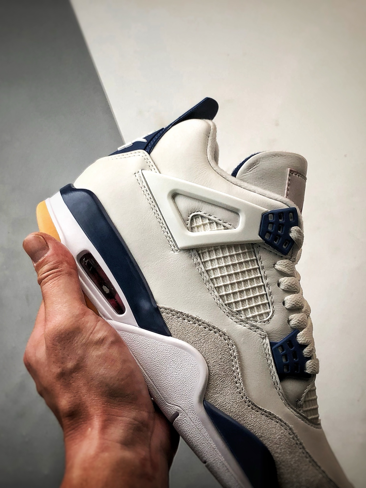 480 NK SB x Air Jordan 4 “Navy” 联名海军蓝  DR5415-100