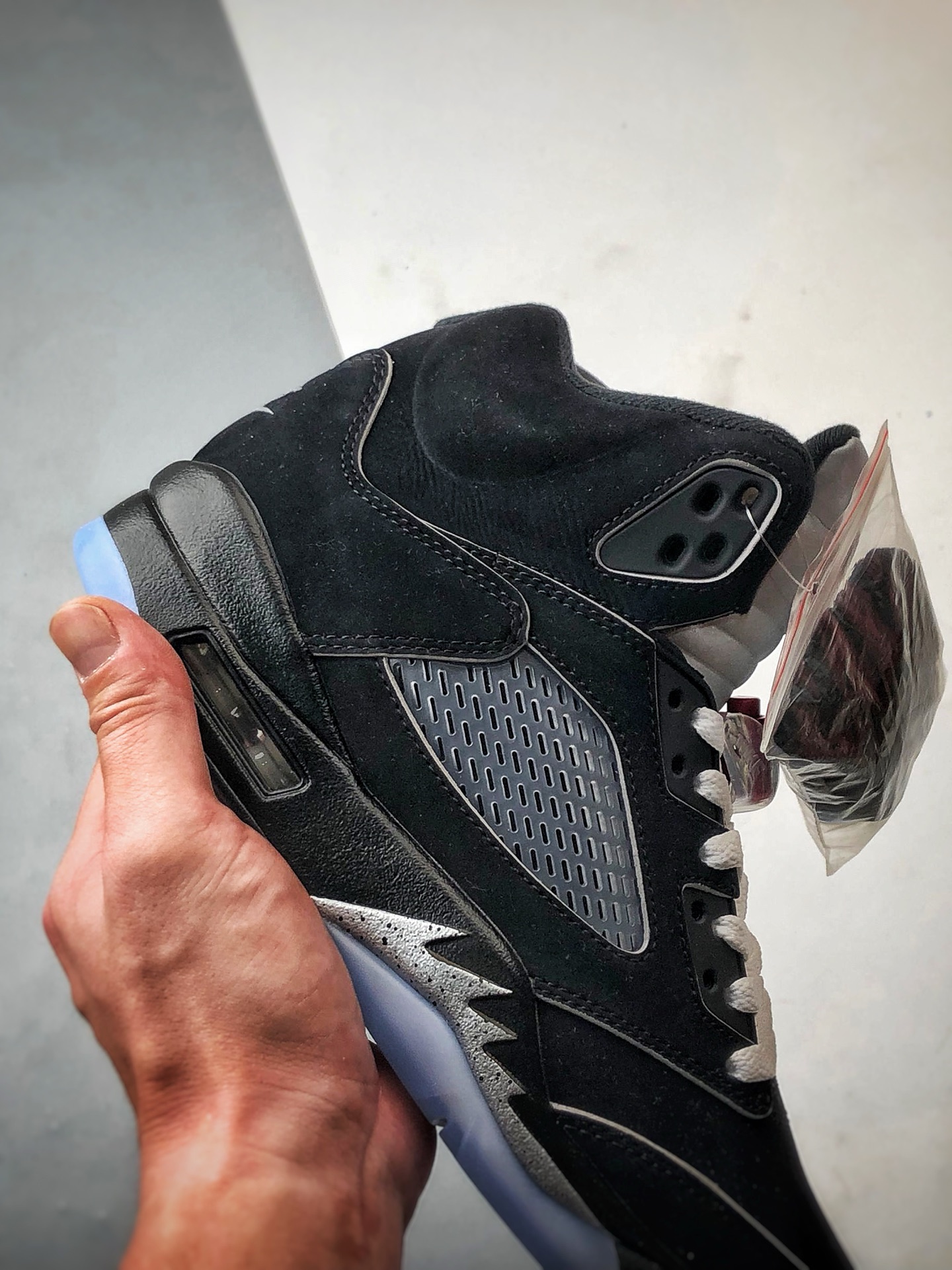 480 NK Air Jordan 5 ”Black Metallic Reimagined” AJ5黑银  HF3975-001