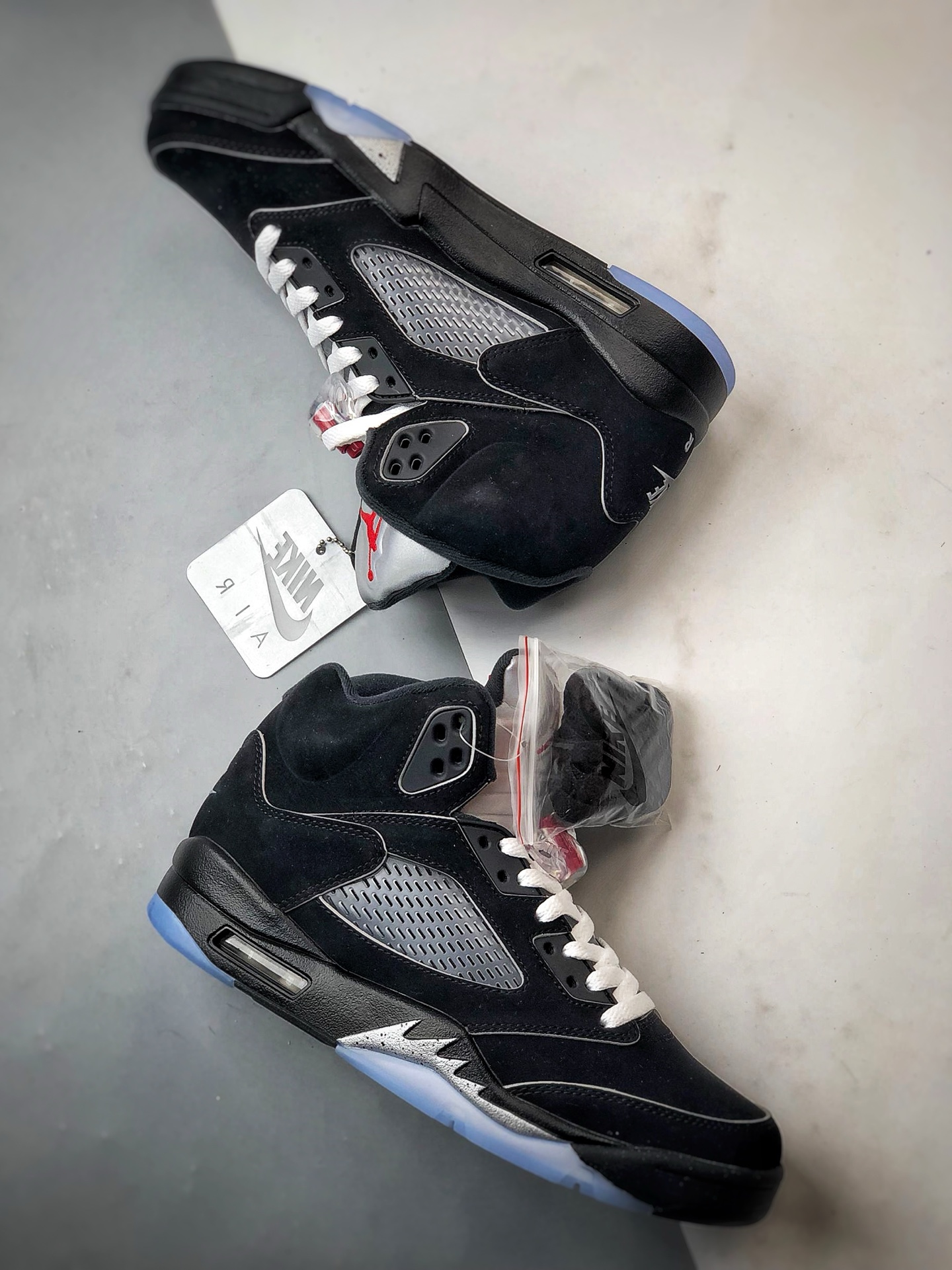 480 NK Air Jordan 5 ”Black Metallic Reimagined” AJ5黑银  HF3975-001