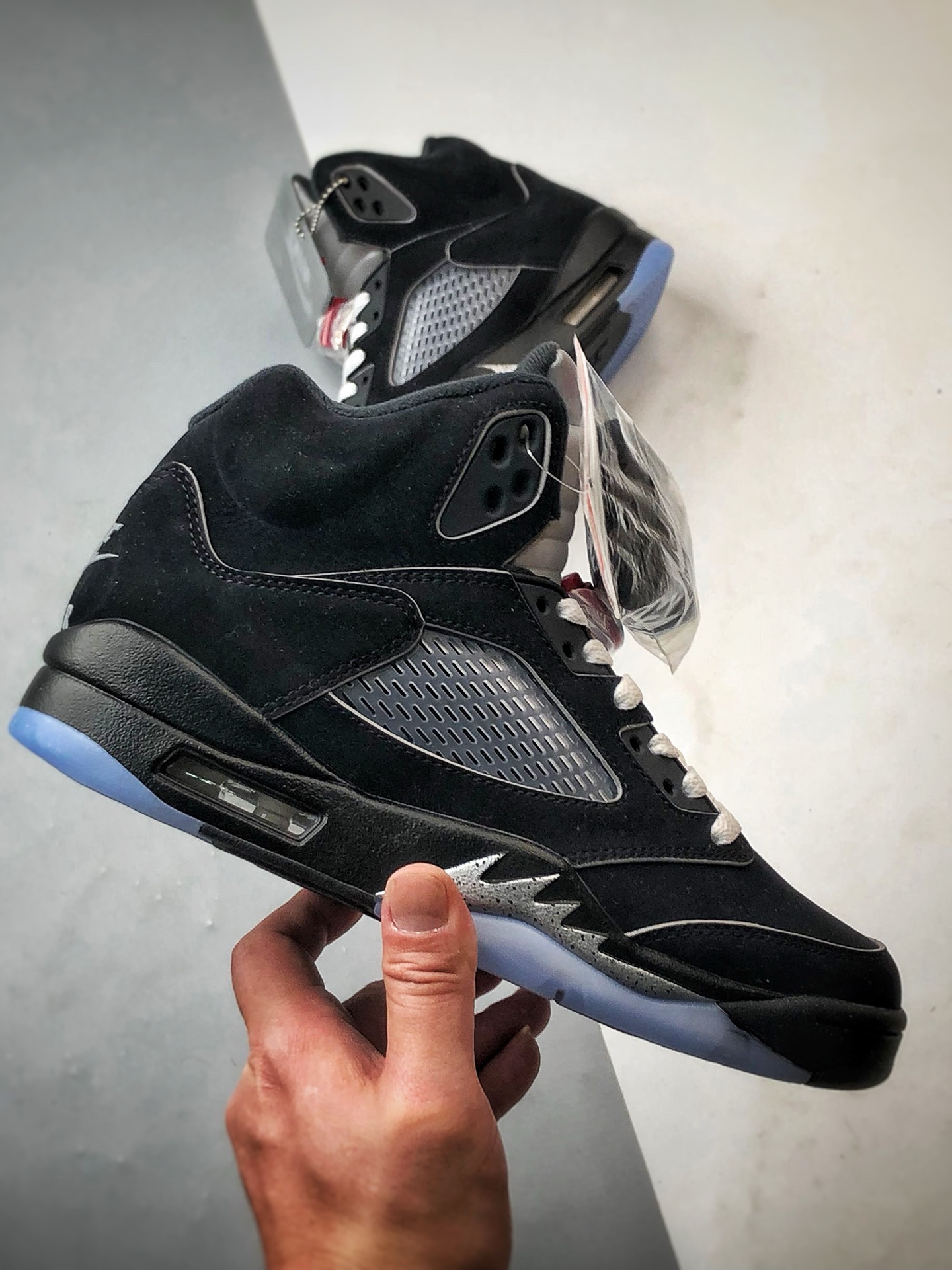 480 NK Air Jordan 5 ”Black Metallic Reimagined” AJ5黑银  HF3975-001