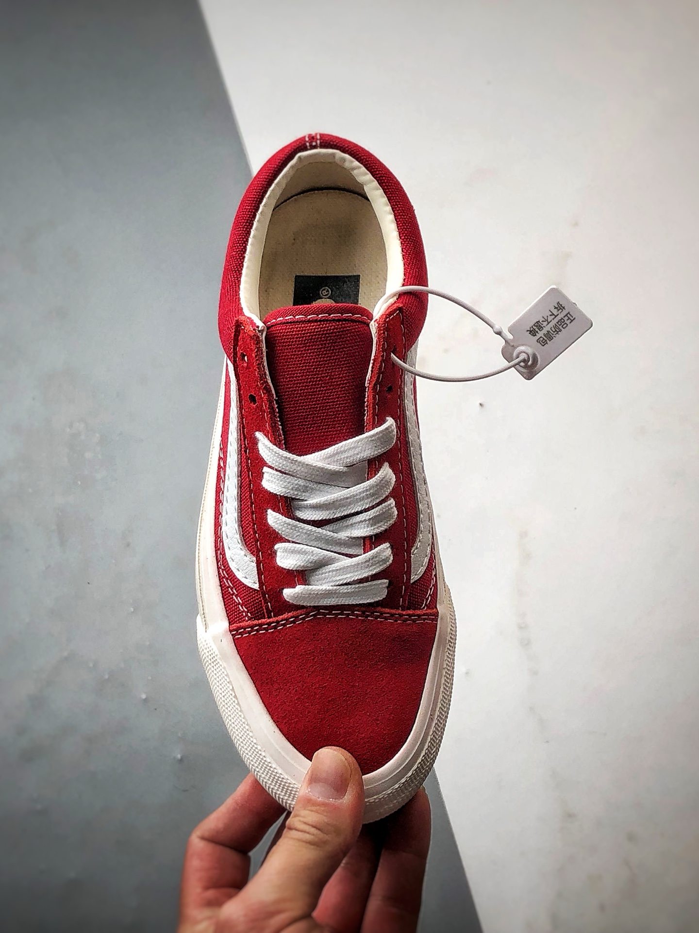 150 Vans Premium Old Skool 红色 万斯高阶系列 重回复古街头巅峰  VN000D569I