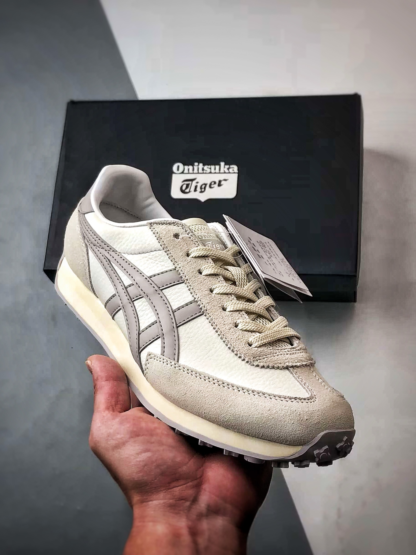 170 Onitsuka Tiger鬼冢虎 Edr 78 米白色 潮流缓震舒适生活休闲鞋  1183C207-100