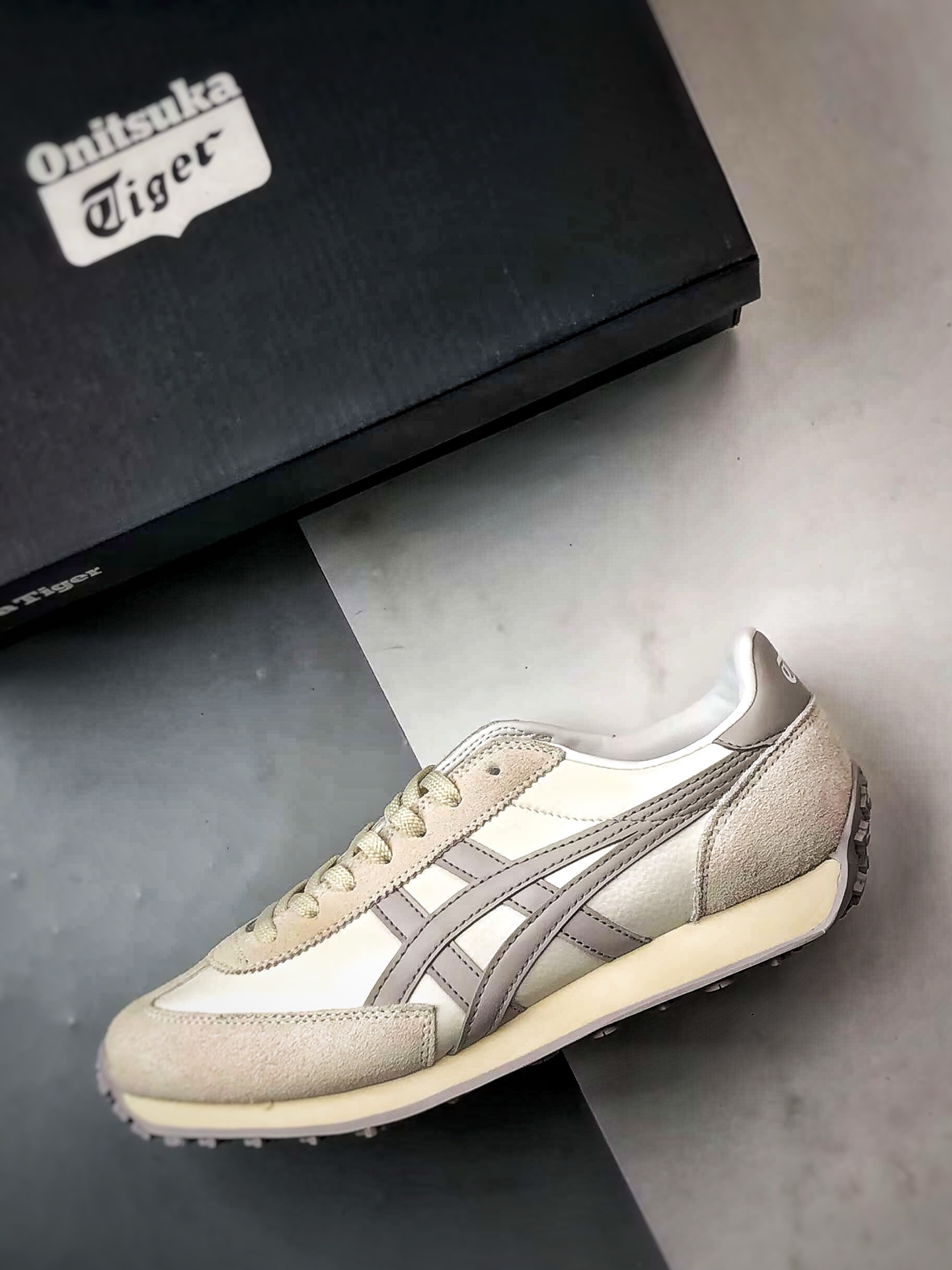 170 Onitsuka Tiger鬼冢虎 Edr 78 米白色 潮流缓震舒适生活休闲鞋  1183C207-100