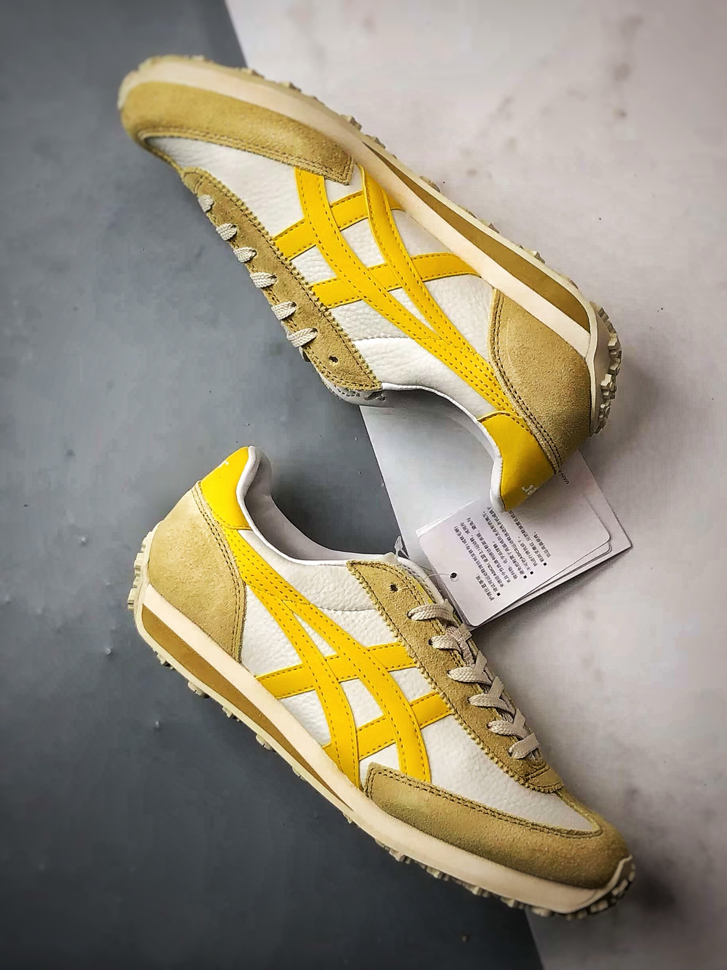 190 Onitsuka Tiger鬼冢虎 Edr 78 米黄色 潮流缓震舒适生活休闲鞋  1183B411-750