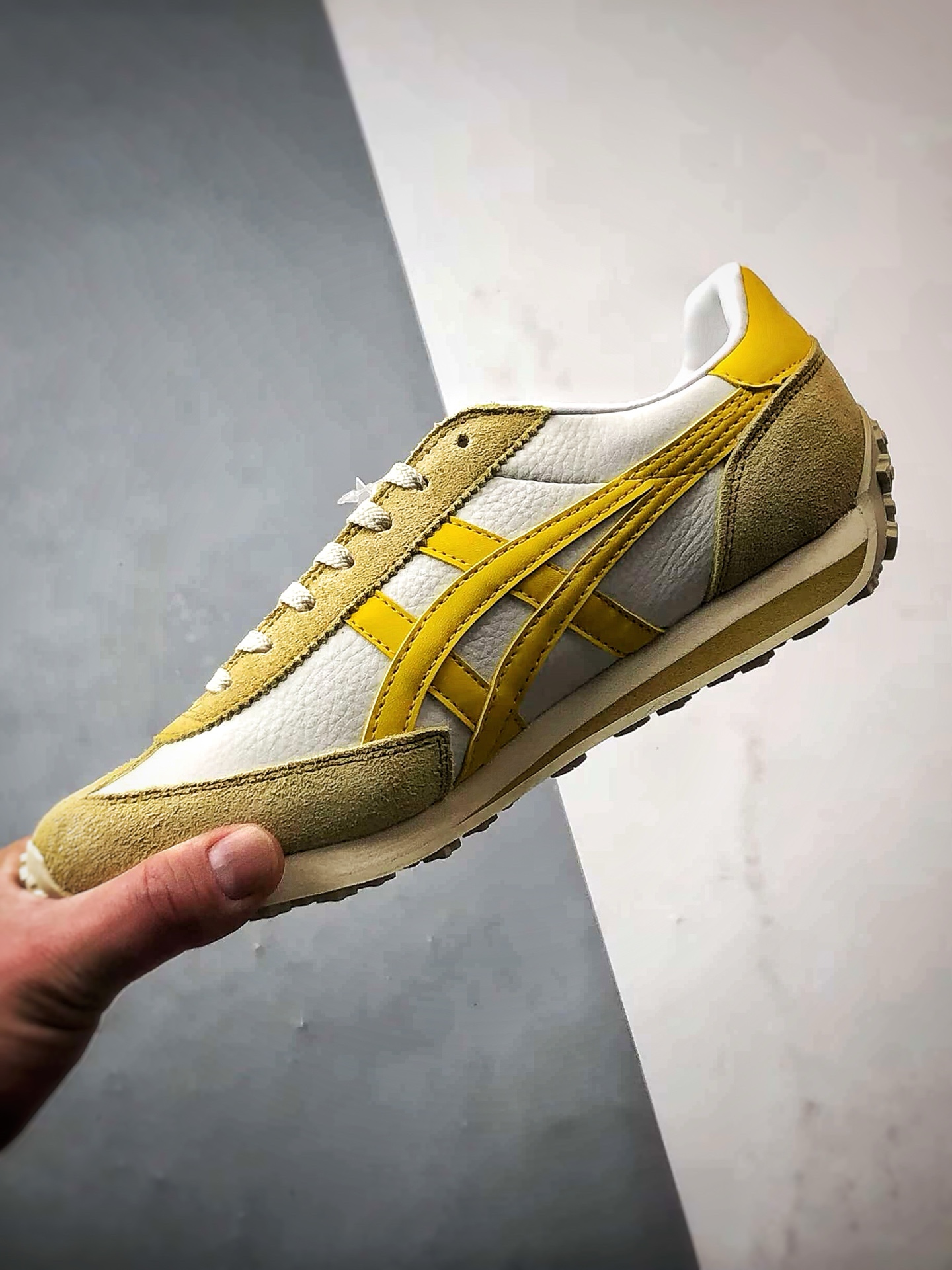 190 Onitsuka Tiger鬼冢虎 Edr 78 米黄色 潮流缓震舒适生活休闲鞋  1183B411-750