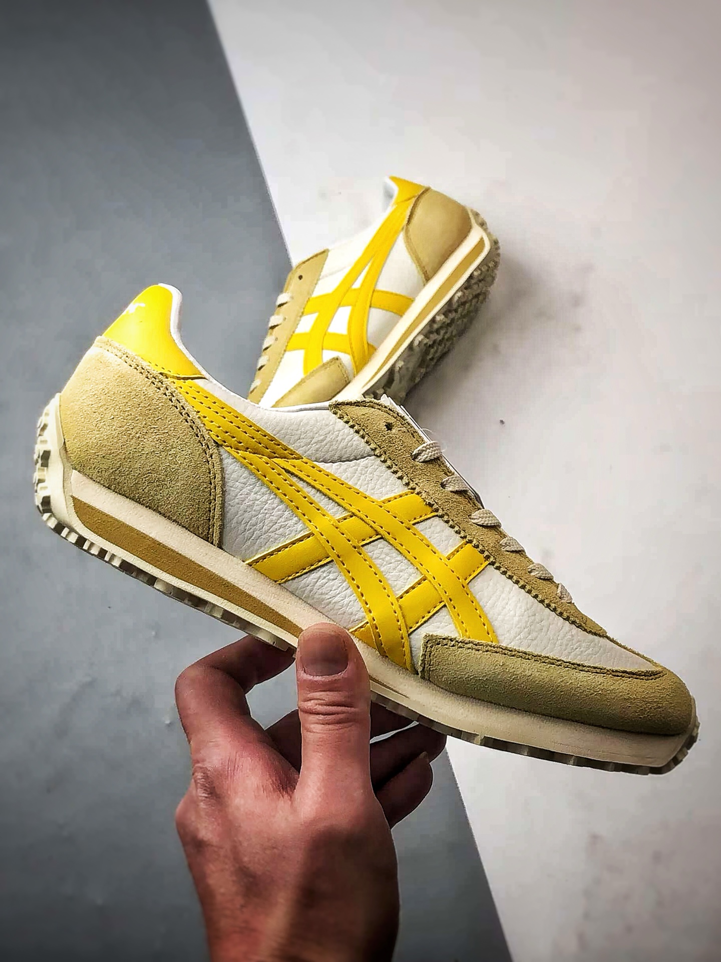 190 Onitsuka Tiger鬼冢虎 Edr 78 米黄色 潮流缓震舒适生活休闲鞋  1183B411-750