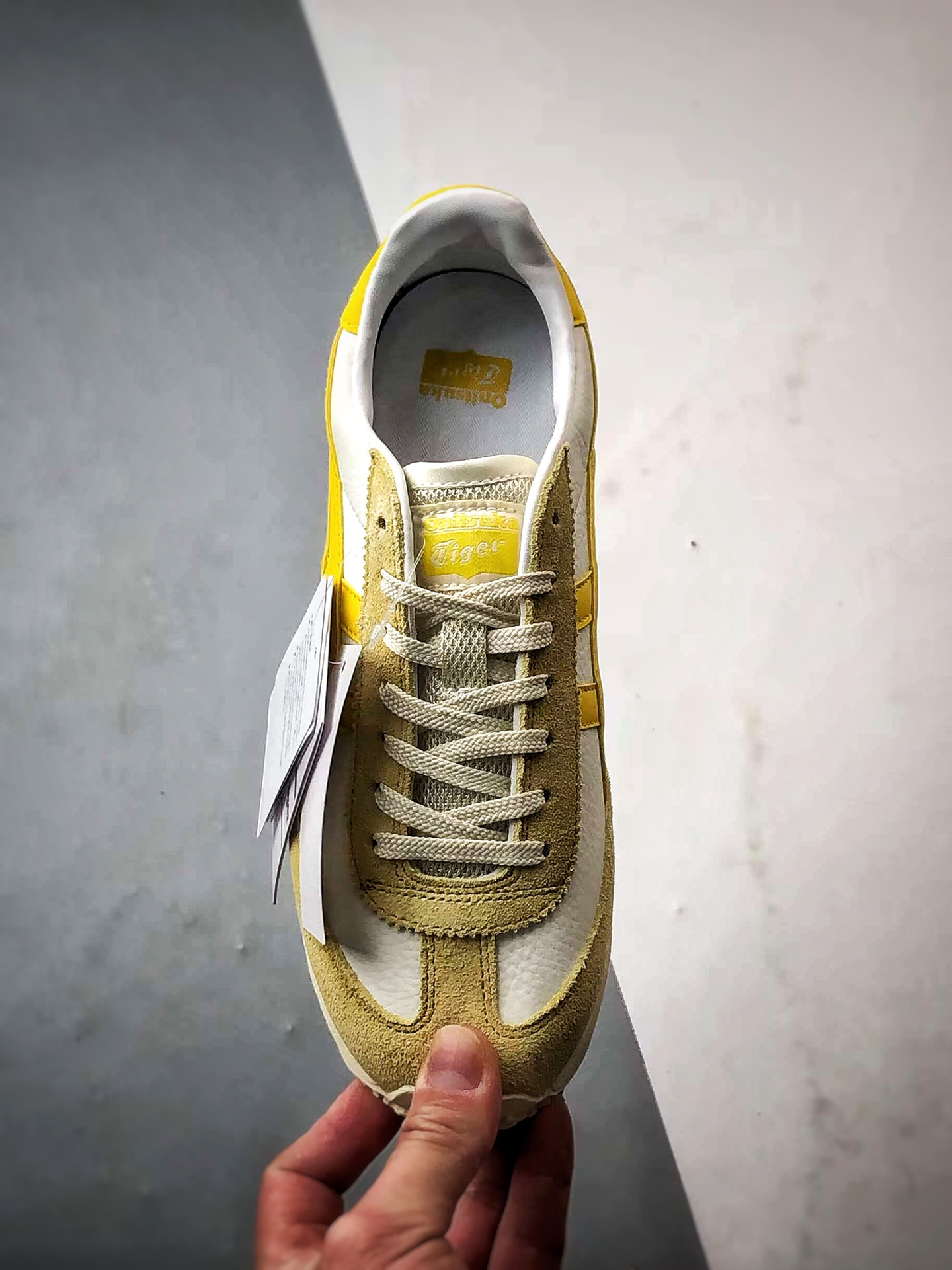190 Onitsuka Tiger鬼冢虎 Edr 78 米黄色 潮流缓震舒适生活休闲鞋  1183B411-750