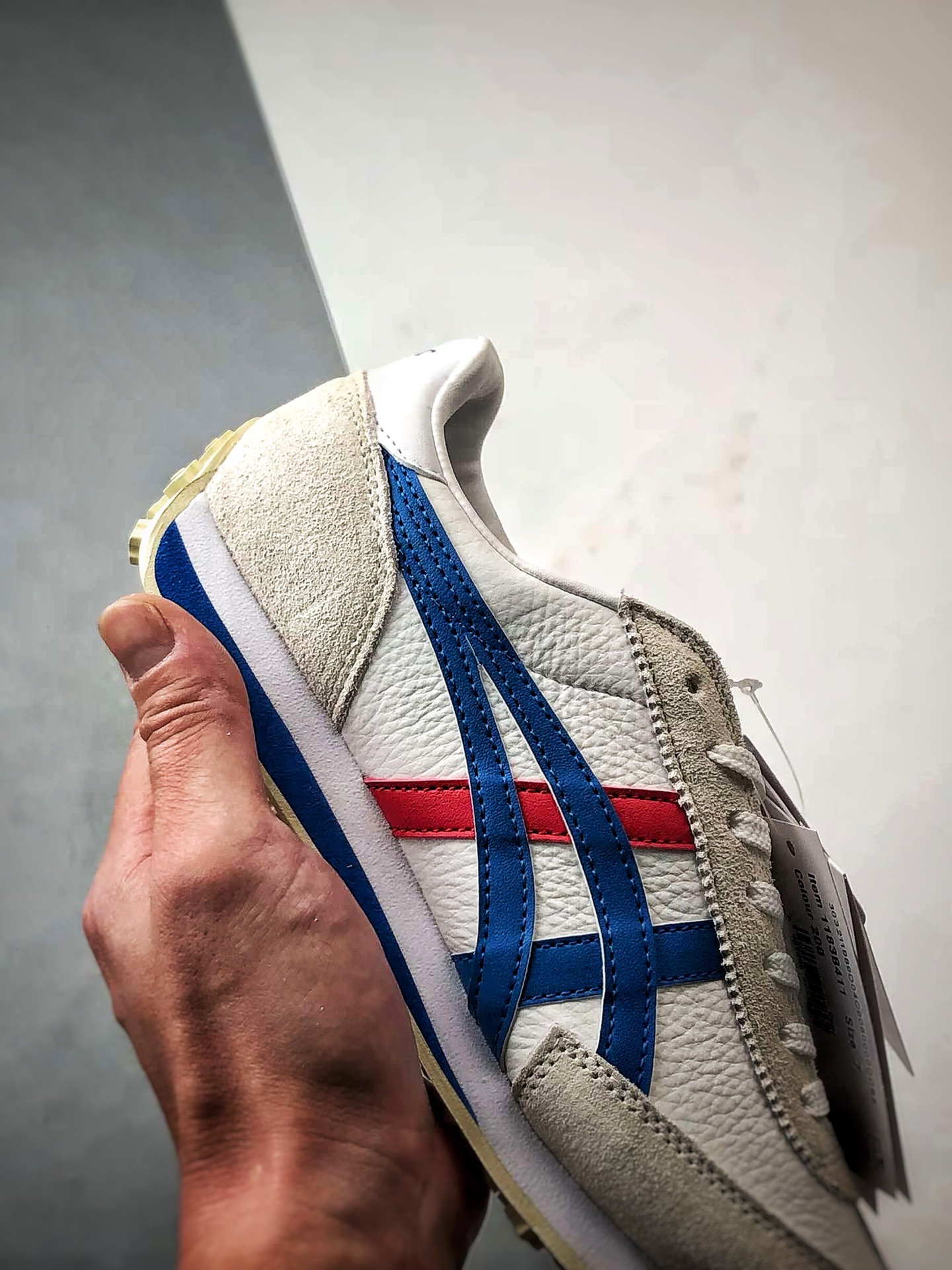 190 Onitsuka Tiger鬼冢虎 Edr 78 白蓝红 潮流缓震舒适生活休闲鞋 1183B411-101