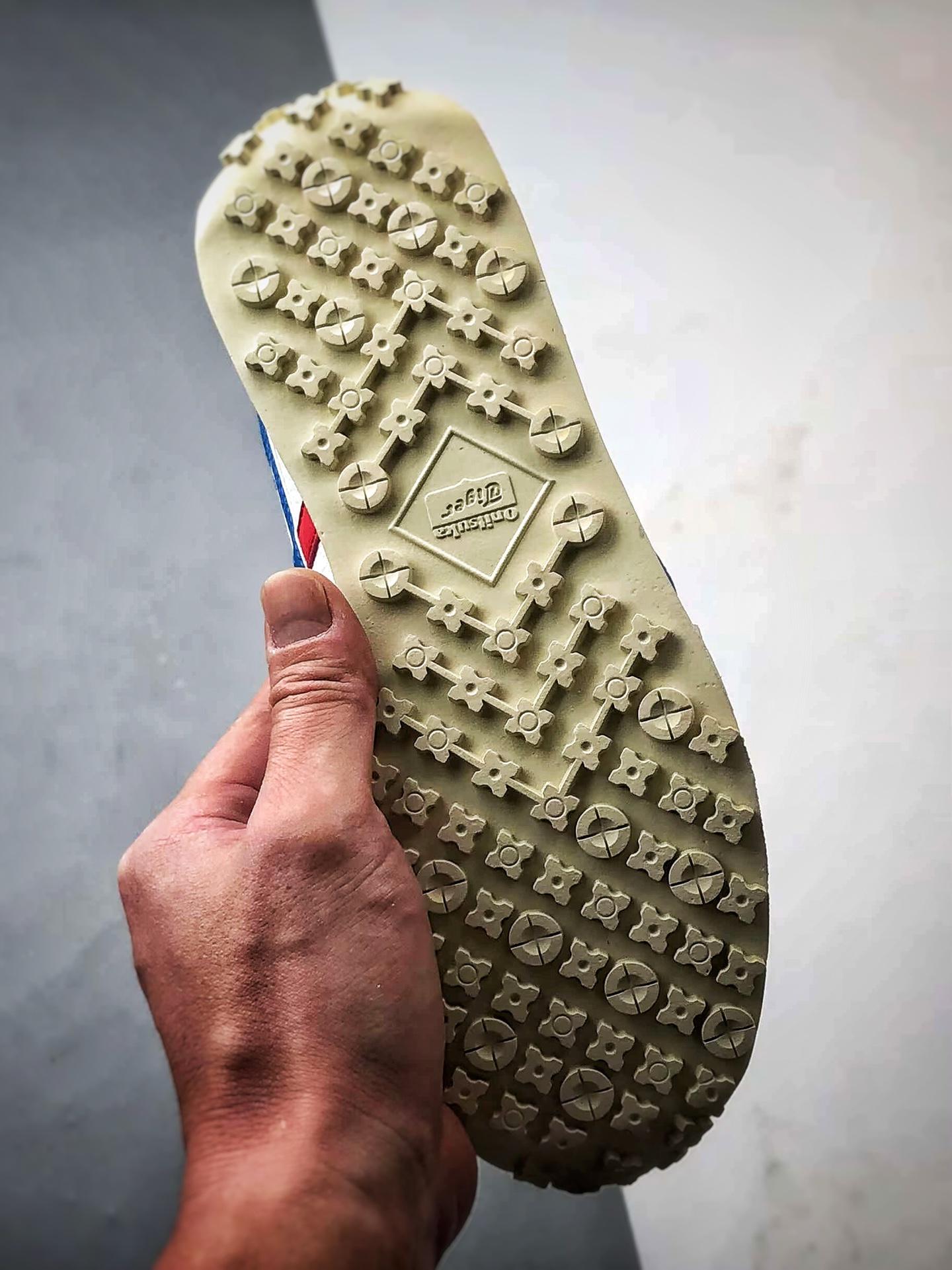 190 Onitsuka Tiger鬼冢虎 Edr 78 白蓝红 潮流缓震舒适生活休闲鞋 1183B411-101