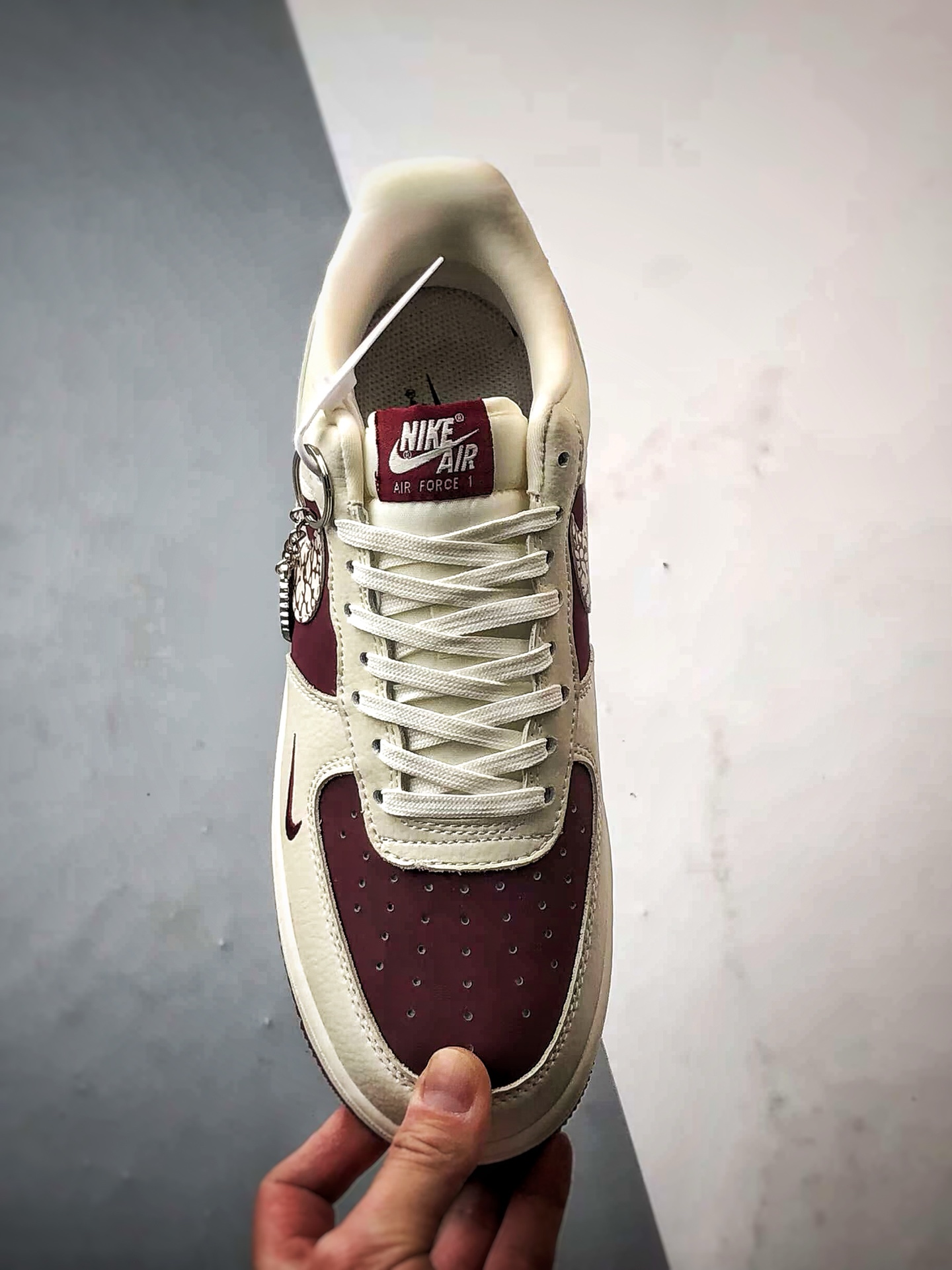 280 Sup x Air Force 1 Low 米白酒红  KK1988-070