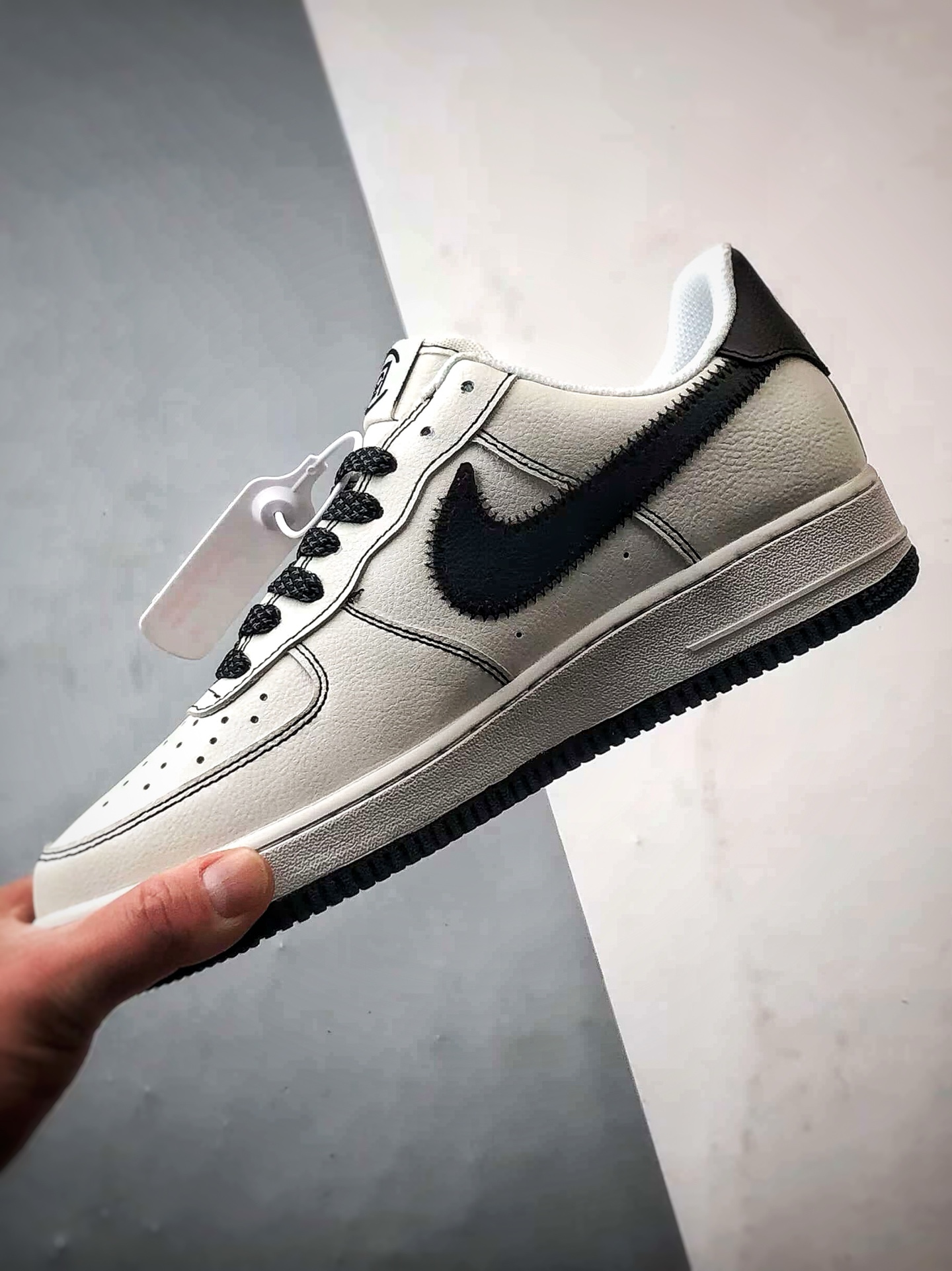 280 Clot x Air Force 1 Low 白黑缝线钩  GX-030608