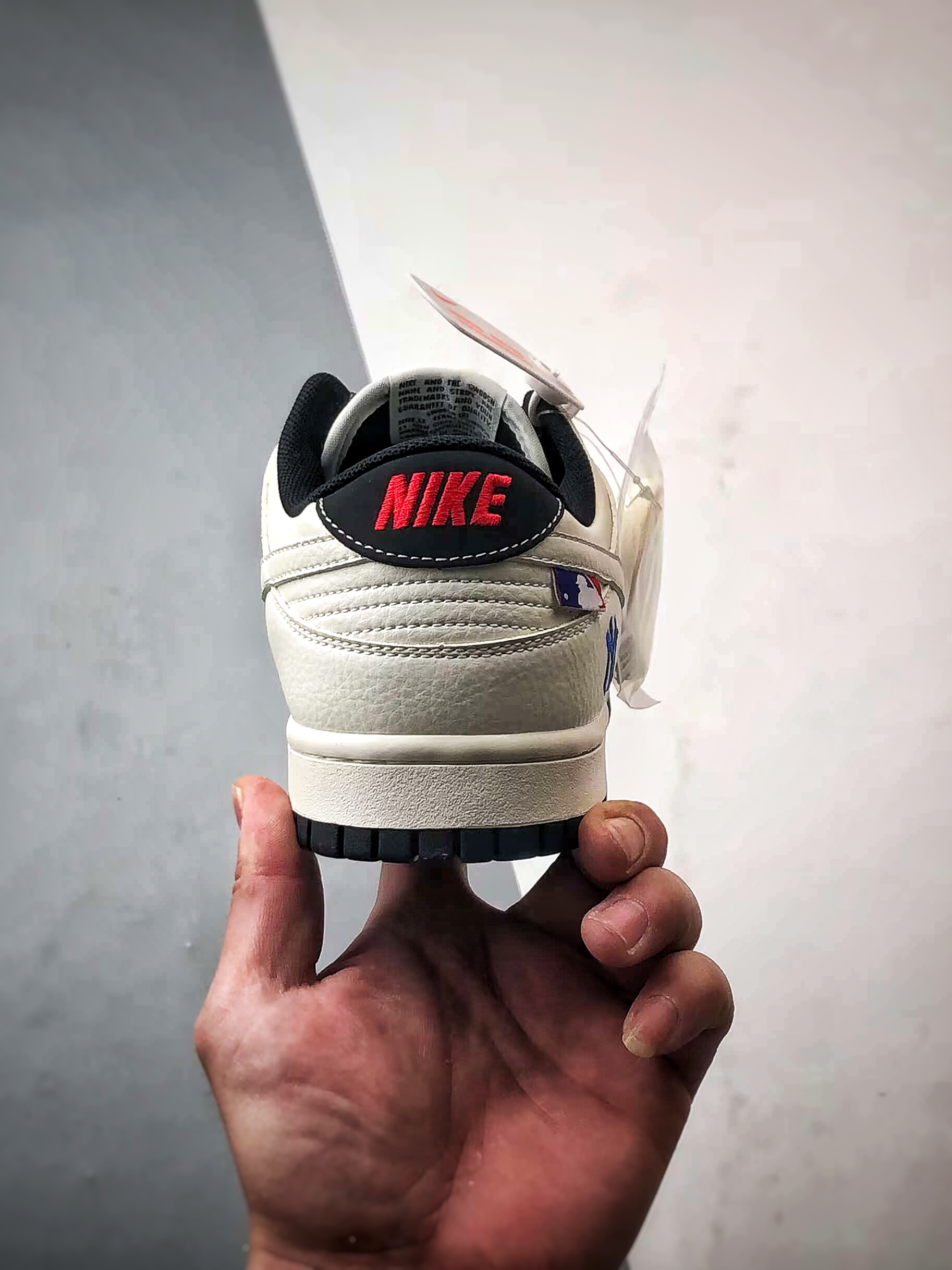 290 NK Dunk Low Retro ”DIY高端定制” MLB印字白黑 低帮休闲运动板鞋  CS1688-101