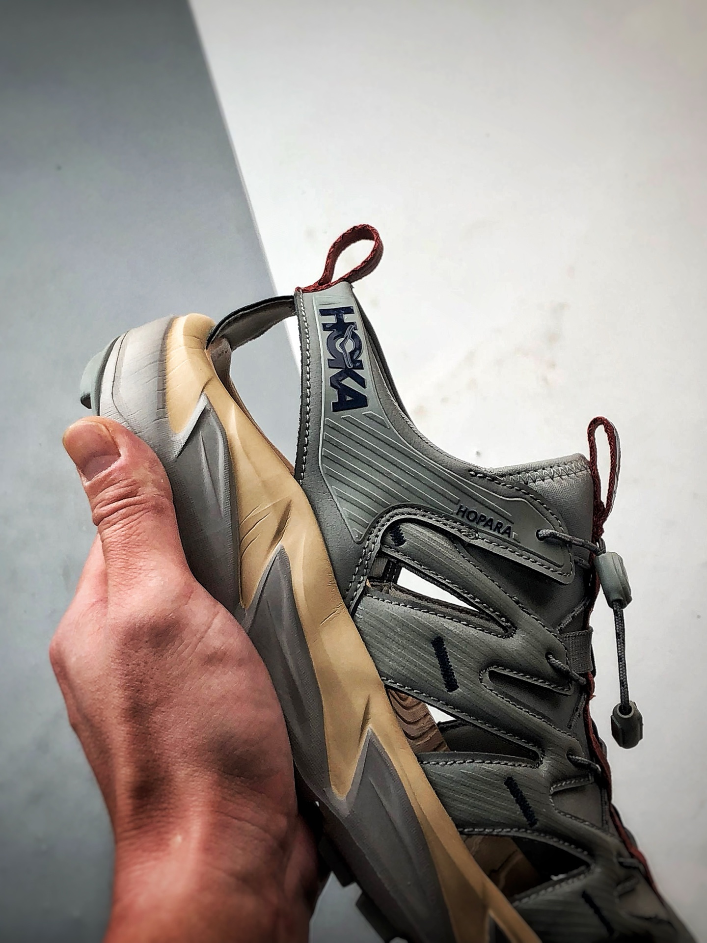 210 Hoka One One Hopara 灰色 霍帕拉休闲户外涉水溯溪凉鞋  1123112-LSSD