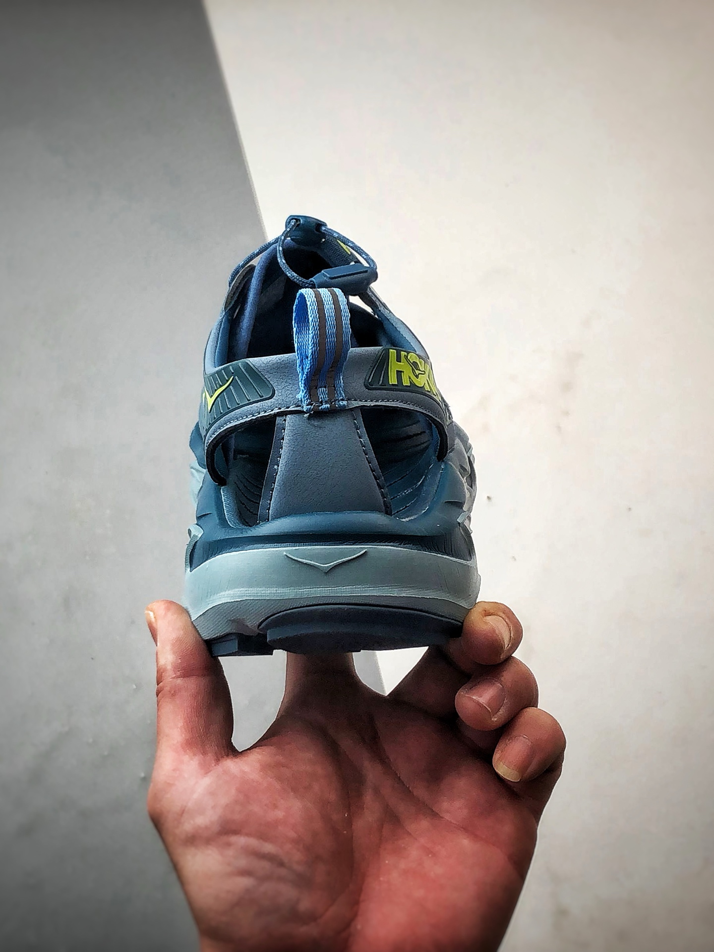 210 Hoka One One Hopara 蓝色 霍帕拉休闲户外涉水溯溪凉鞋  1106534-BSNBL