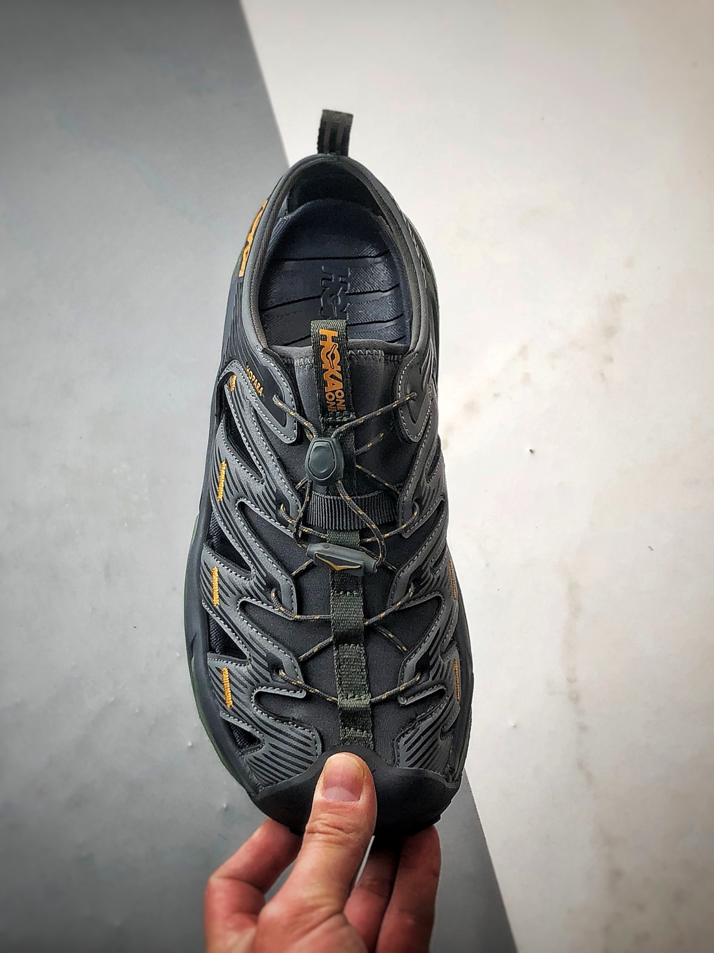 210 Hoka One One Hopara 墨绿色 霍帕拉休闲户外涉水溯溪凉鞋  1106534-CTHY