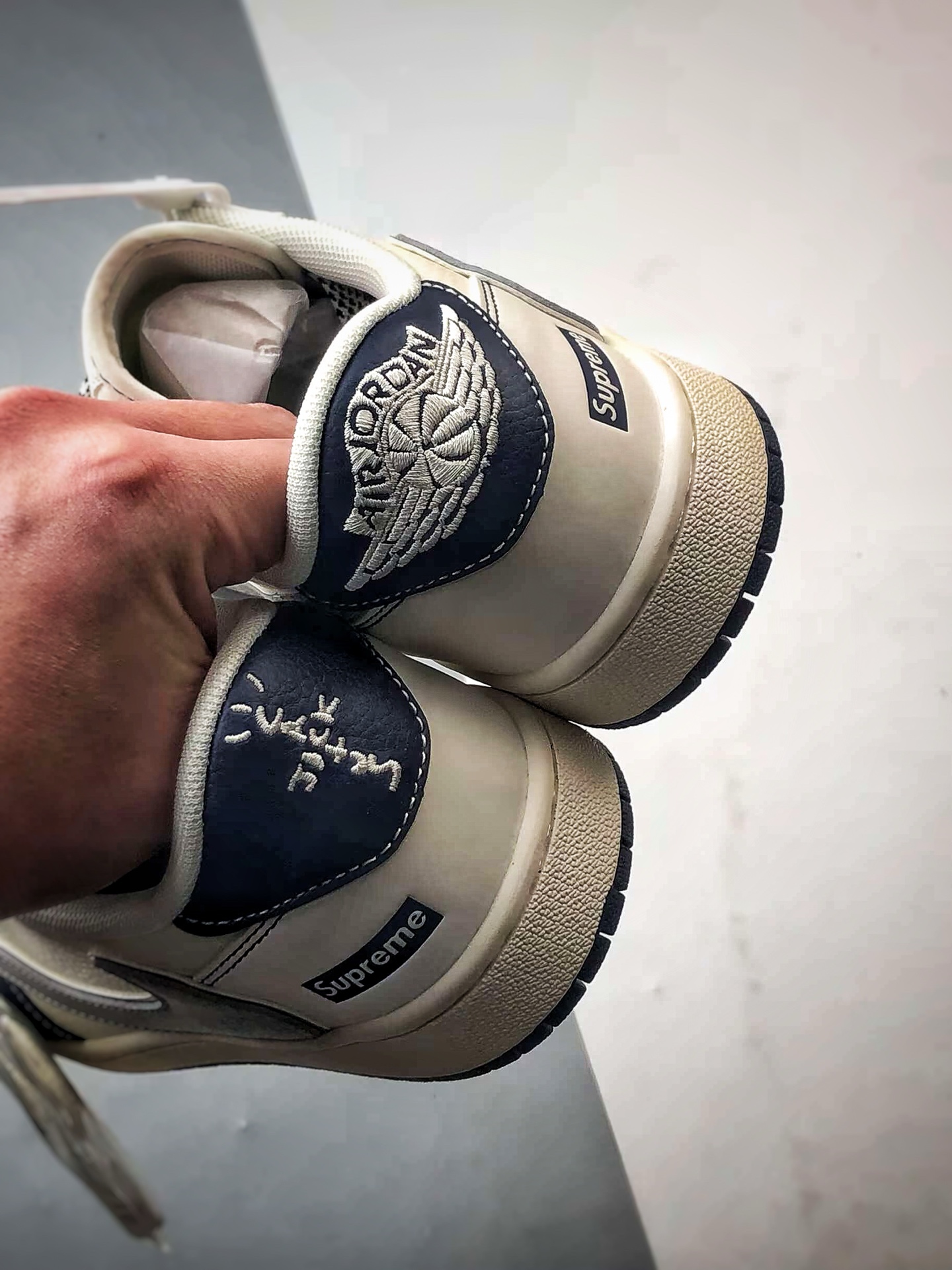 Air Jordan 1 Low OG ”高端定制” Sup白蓝灰倒钩 XS7089-549