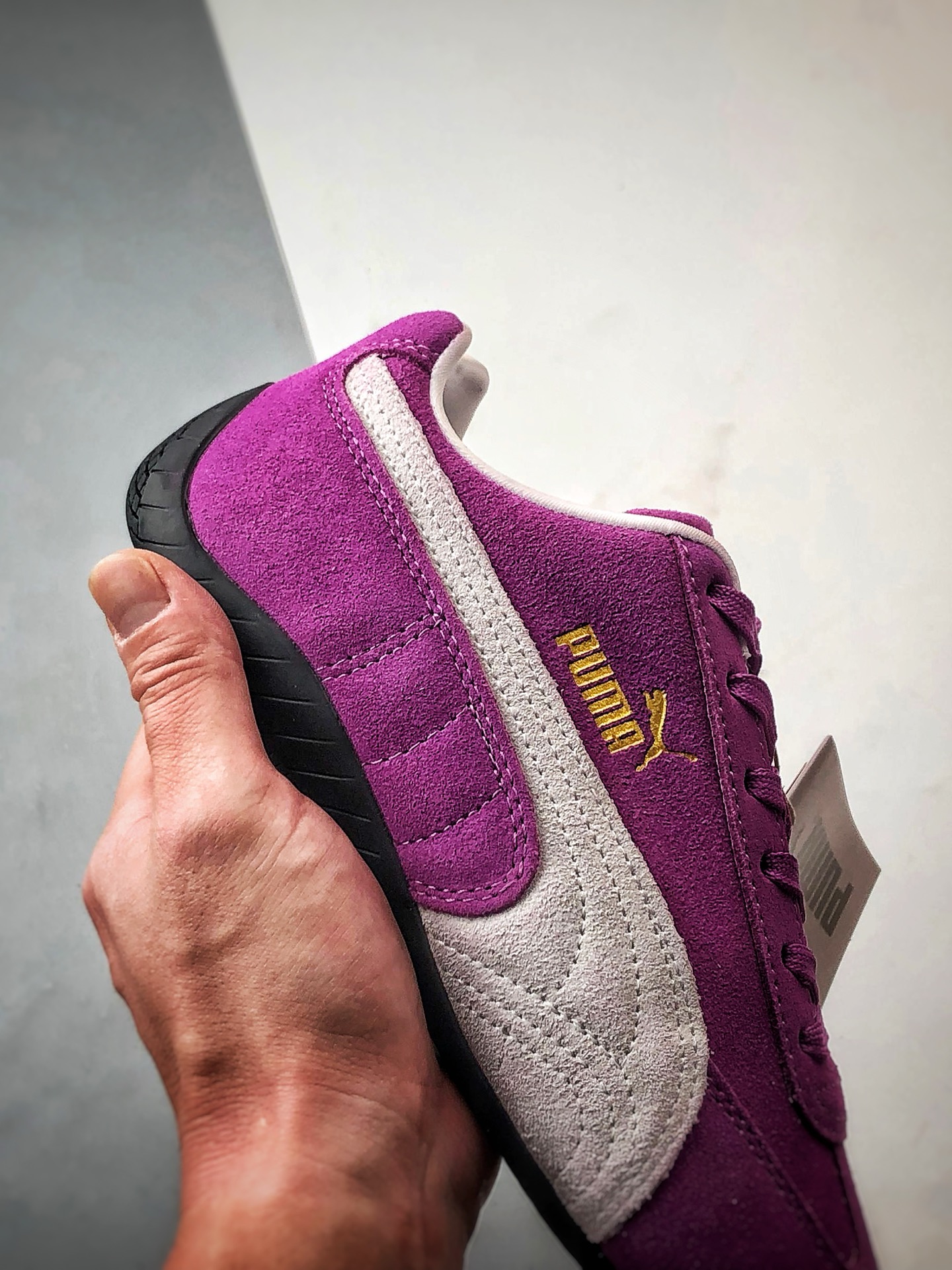 170 Puma Speedcet OG 紫色 彪马低帮复古运动休闲赛车跑鞋   398846-34