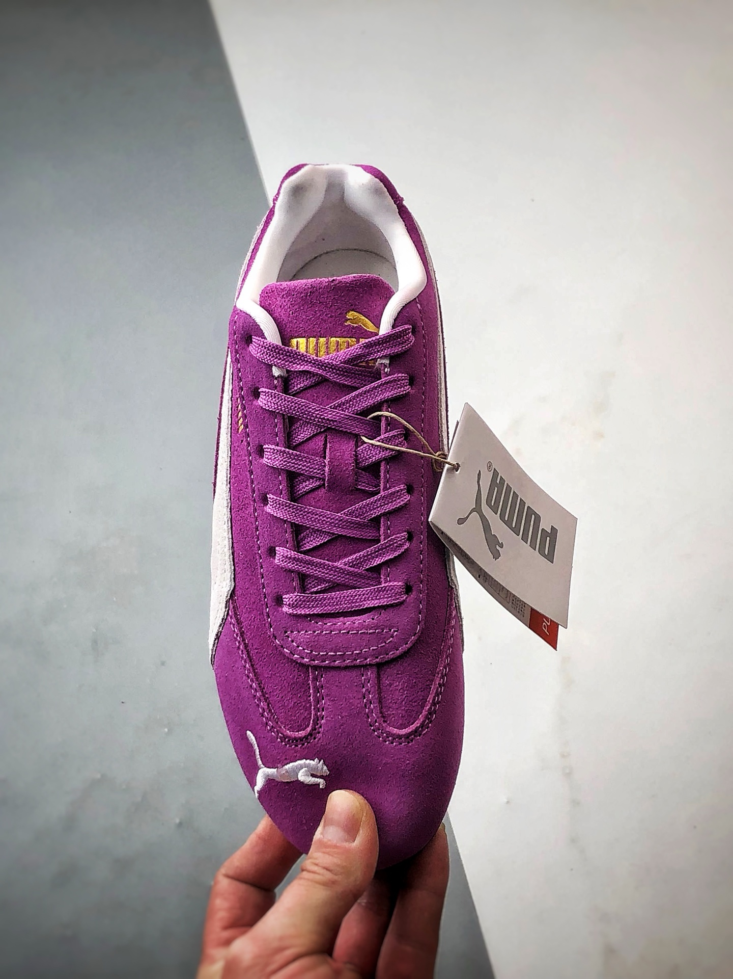 170 Puma Speedcet OG 紫色 彪马低帮复古运动休闲赛车跑鞋   398846-34