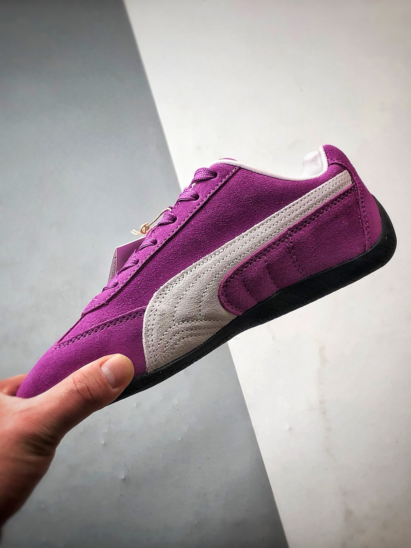 170 Puma Speedcet OG 紫色 彪马低帮复古运动休闲赛车跑鞋   398846-34