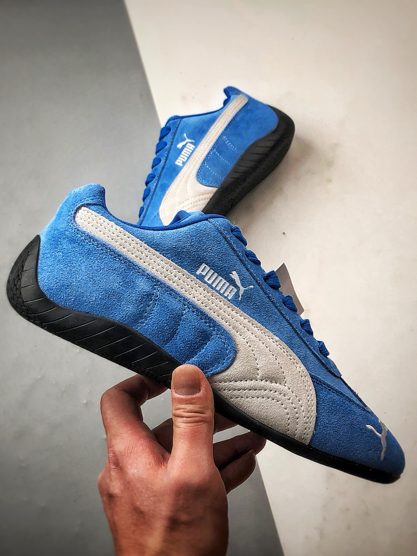 170 Puma Speedcet OG 蓝色 彪马低帮复古运动休闲赛车跑鞋 398846-18