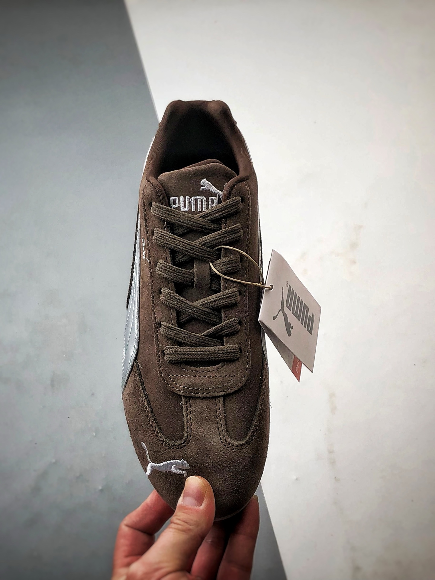 170 Puma Speedcet OG 棕色 彪马低帮复古运动休闲赛车跑鞋    403548-01