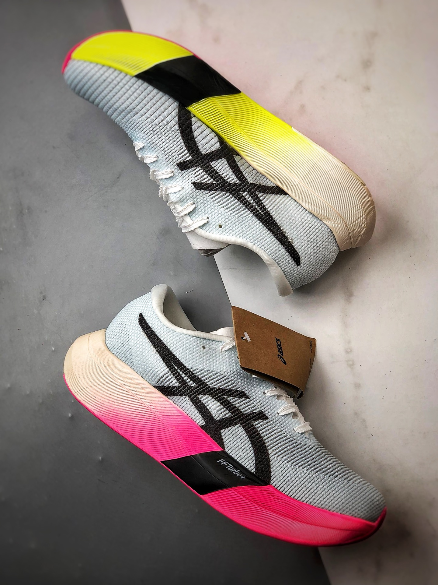 210 Asics Metaspeed Sky Paris 浅蓝黑 进化版马拉松竞速轻量透气跑步鞋  1013A123-401