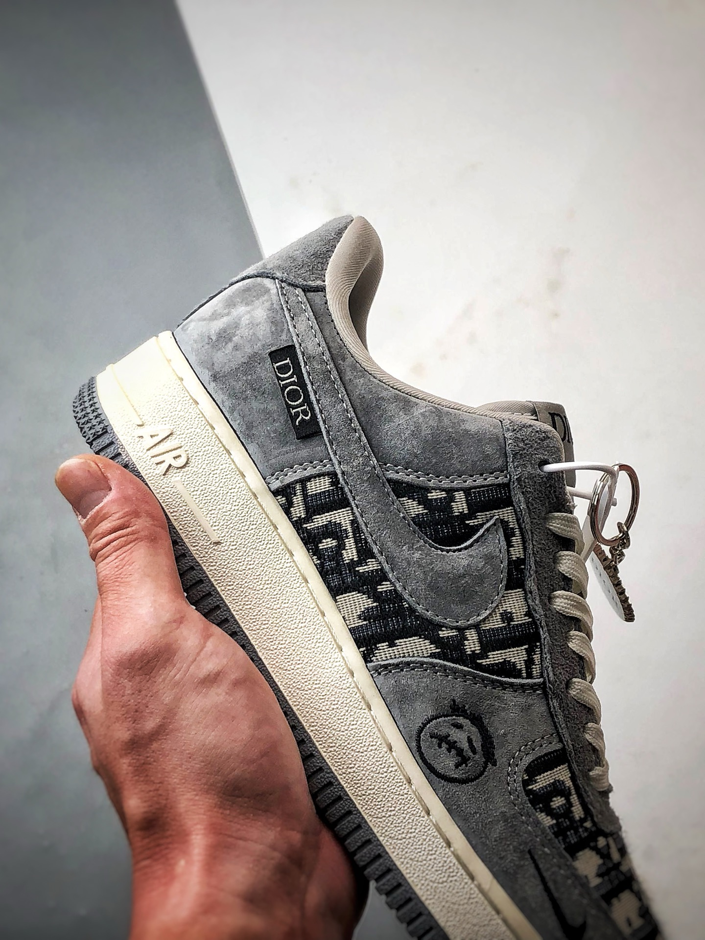 280 Dior x Air Force 1 Low 老花深灰鬼脸   KK1988-056