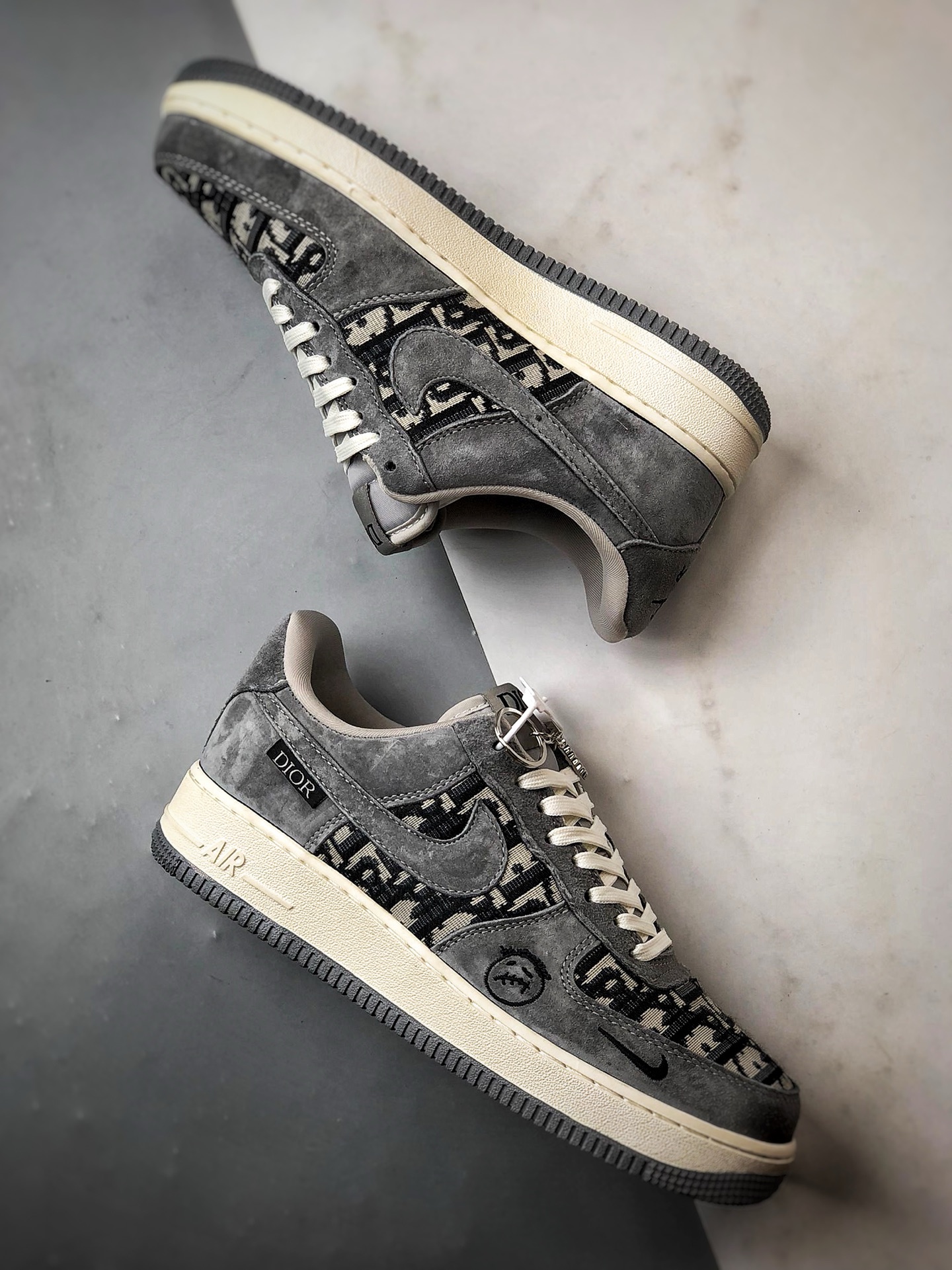 280 Dior x Air Force 1 Low 老花深灰鬼脸   KK1988-056