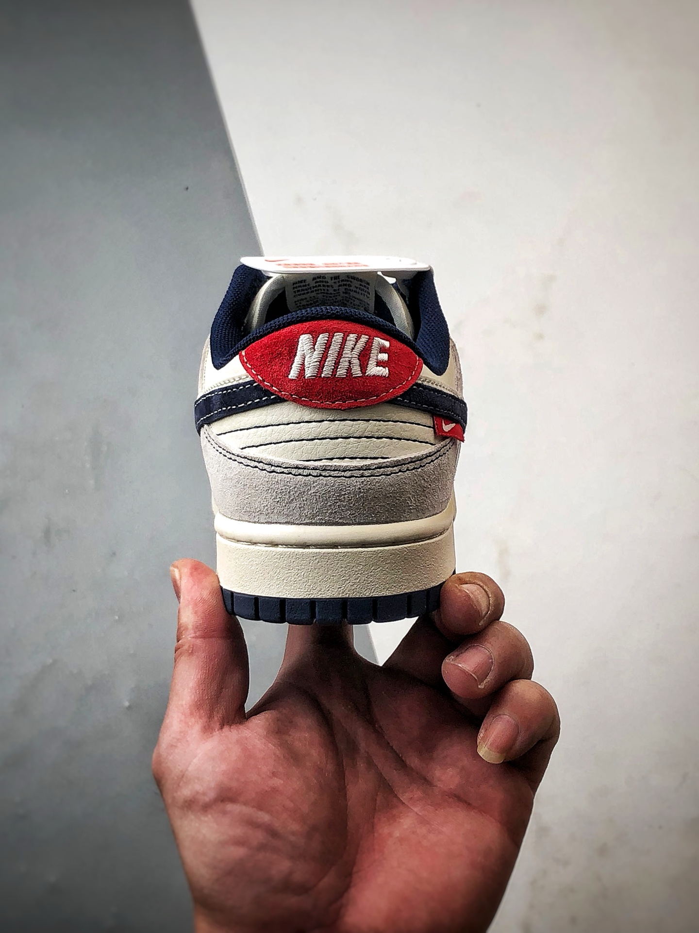 290 NK Dunk Low Retro ”DIY高端定制” Bape米灰蓝 低帮休闲运动板鞋   SJ2558-018