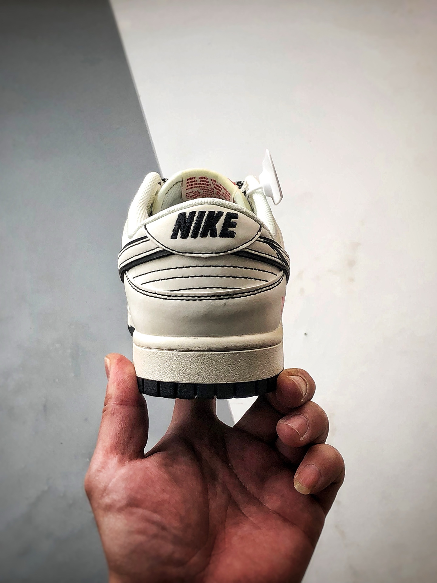 290 NK Dunk Low Retro ”DIY高端定制” Sup米白黑反光 低帮休闲运动板鞋   JJ2508-560