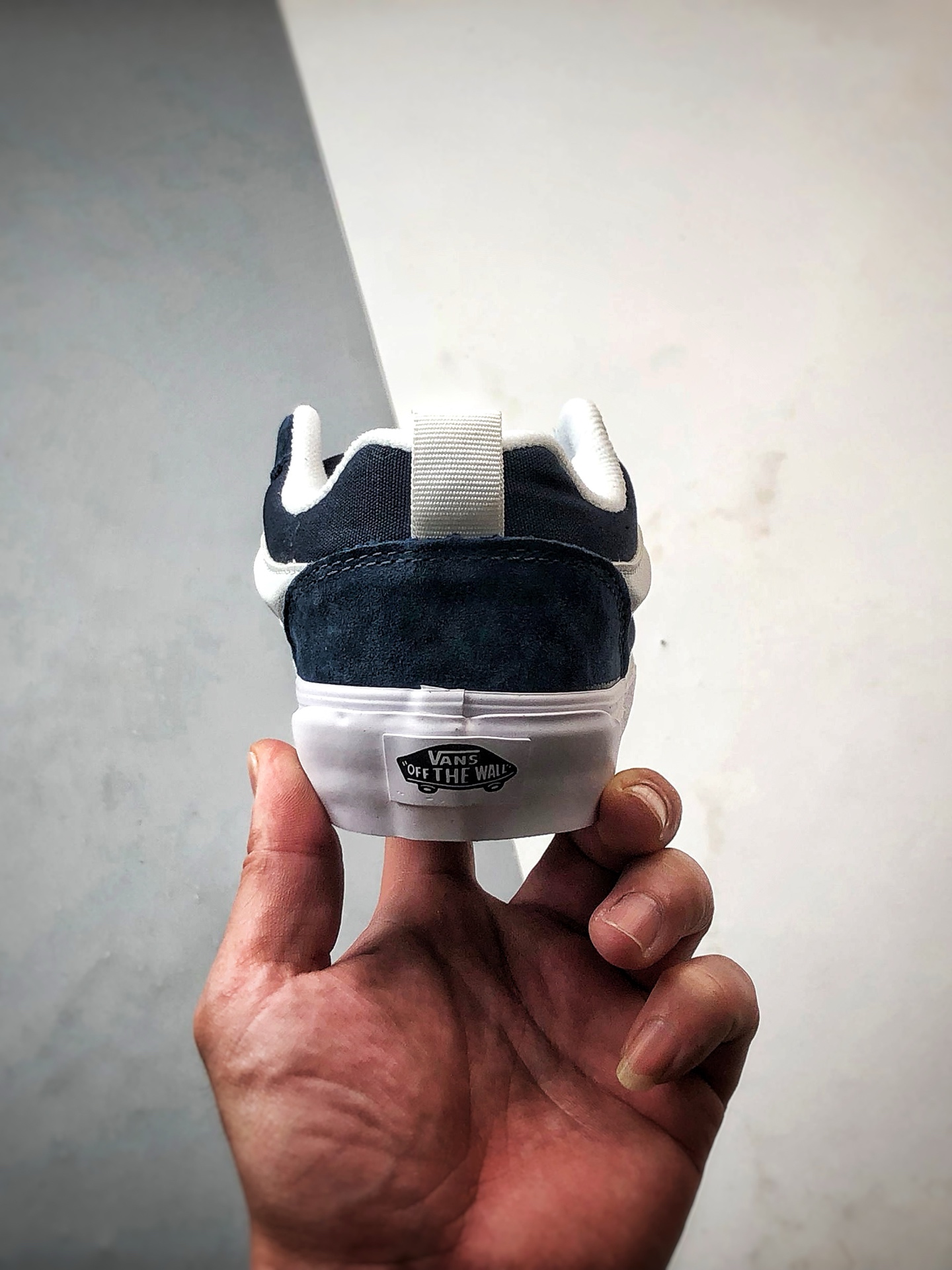 140 Vans Knu Skool 藏蓝 万斯官方 低帮复古休闲硫化面包鞋