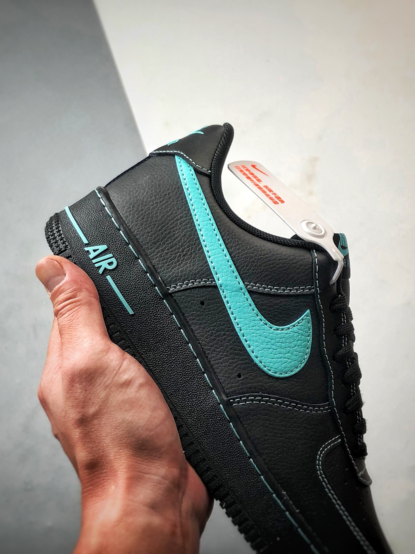 190 Air Force 1 '07 Low 黑色极光绿  HQ2037-002