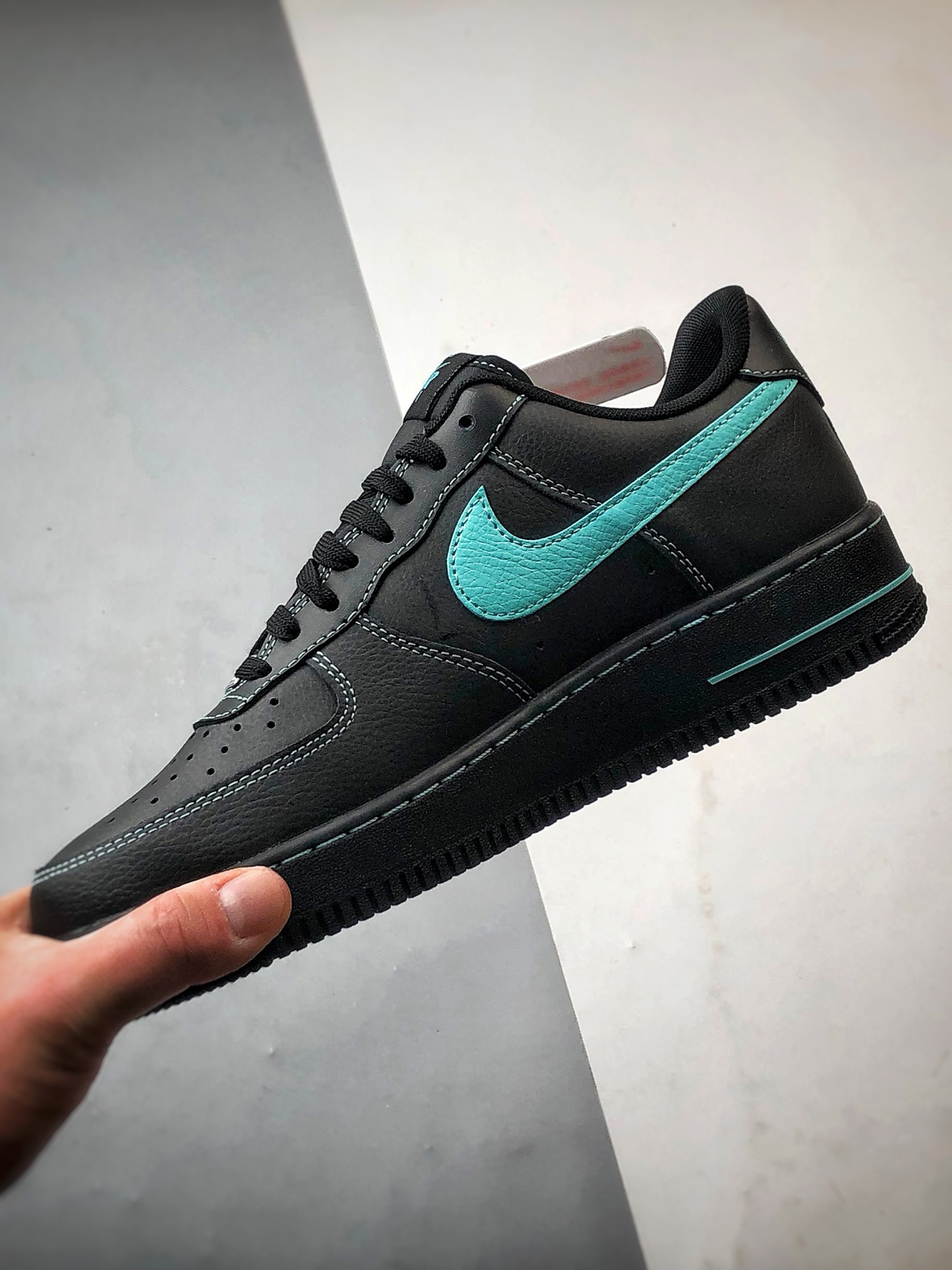 190 Air Force 1 '07 Low 黑色极光绿  HQ2037-002
