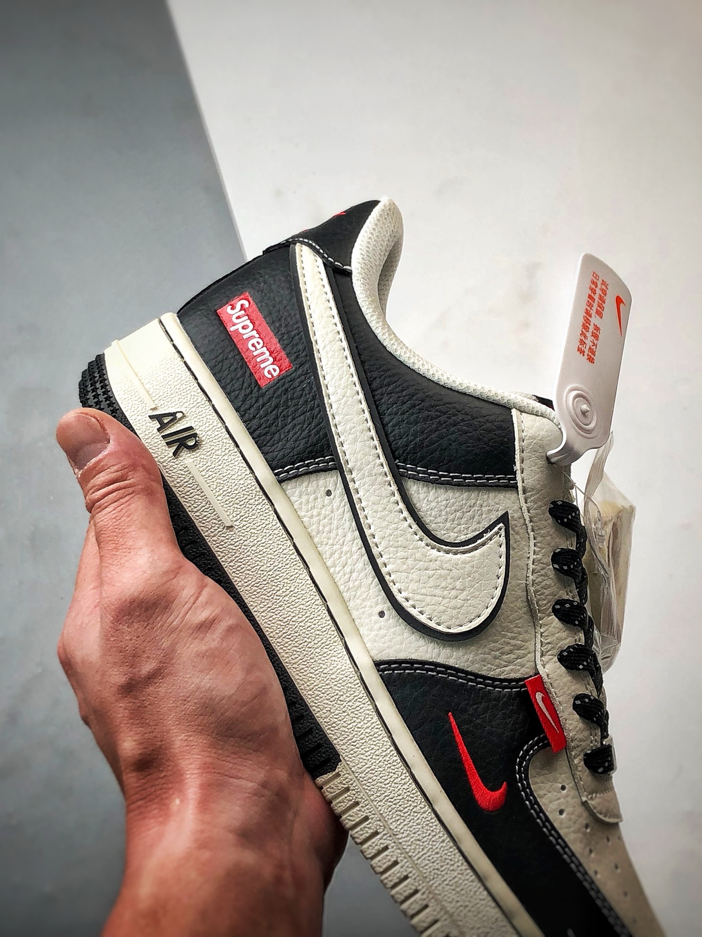 280 Sup x Air Force 1 Low 米白黑   CS5288-004