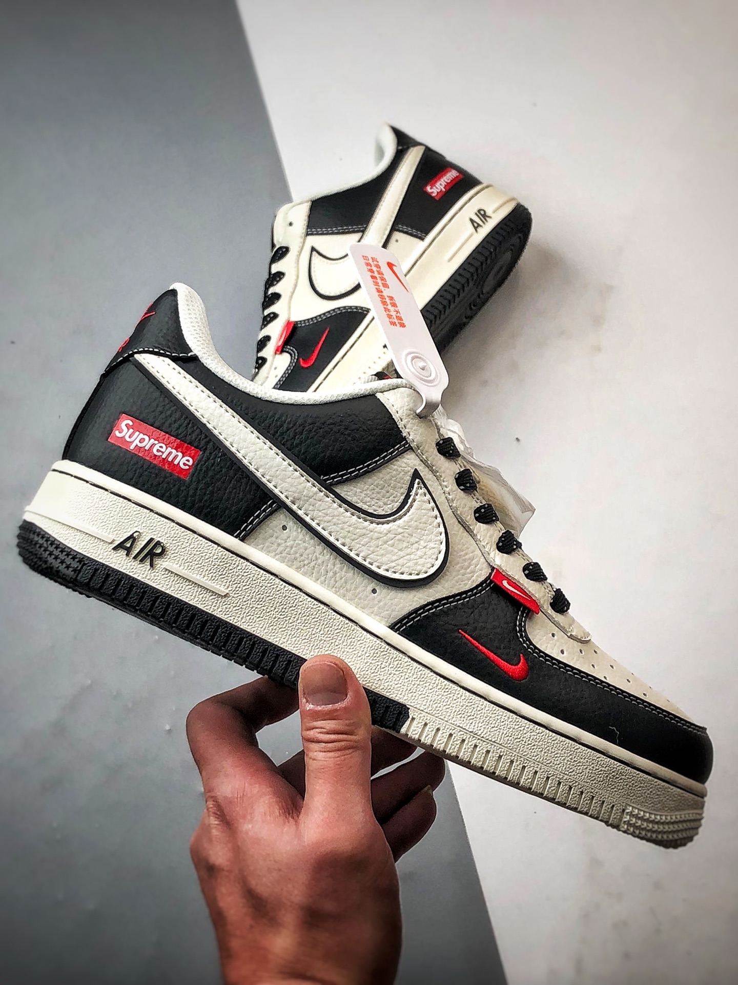 280 Sup x Air Force 1 Low 米白黑   CS5288-004
