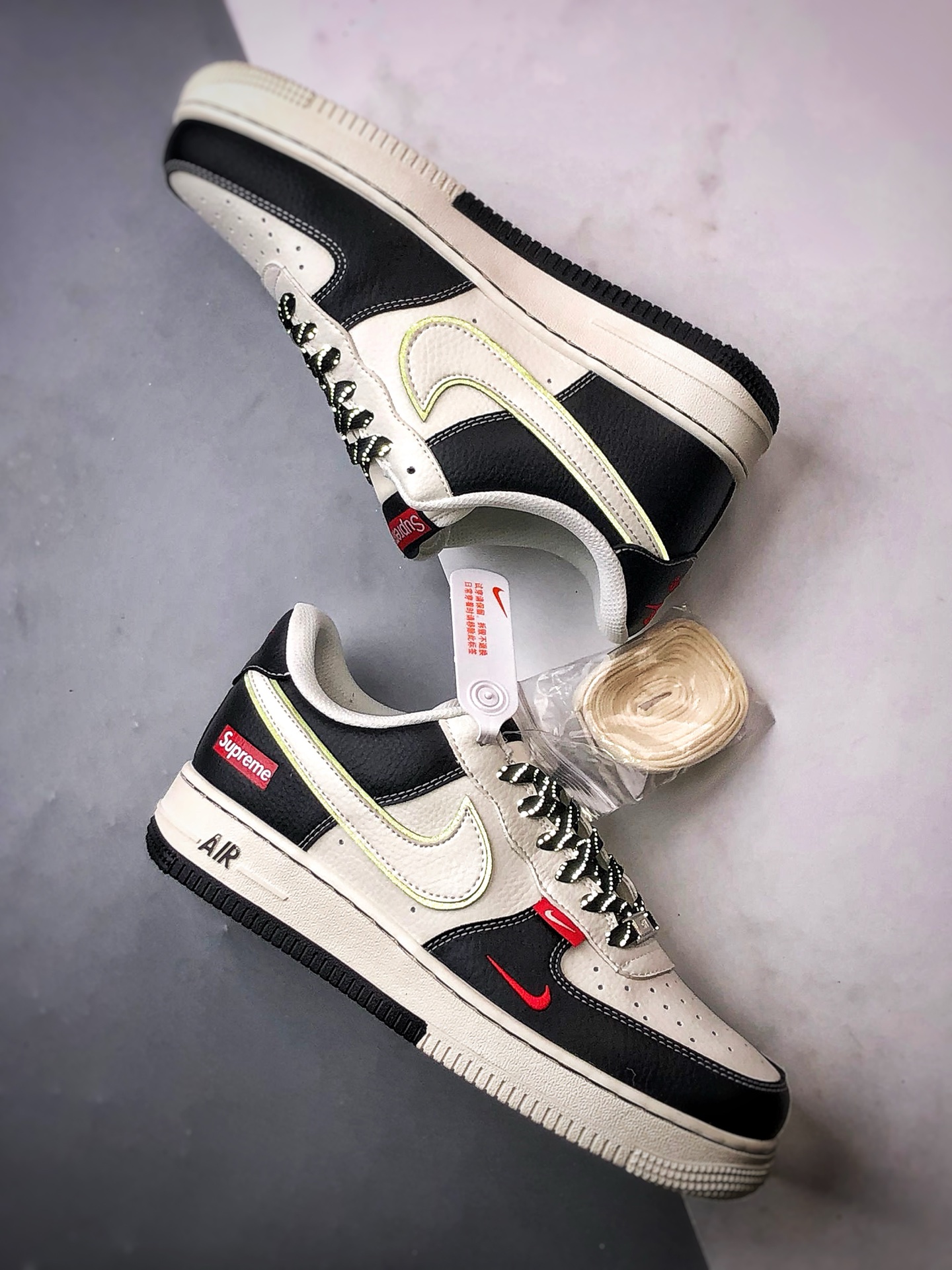 280 Sup x Air Force 1 Low 米白黑   CS5288-004