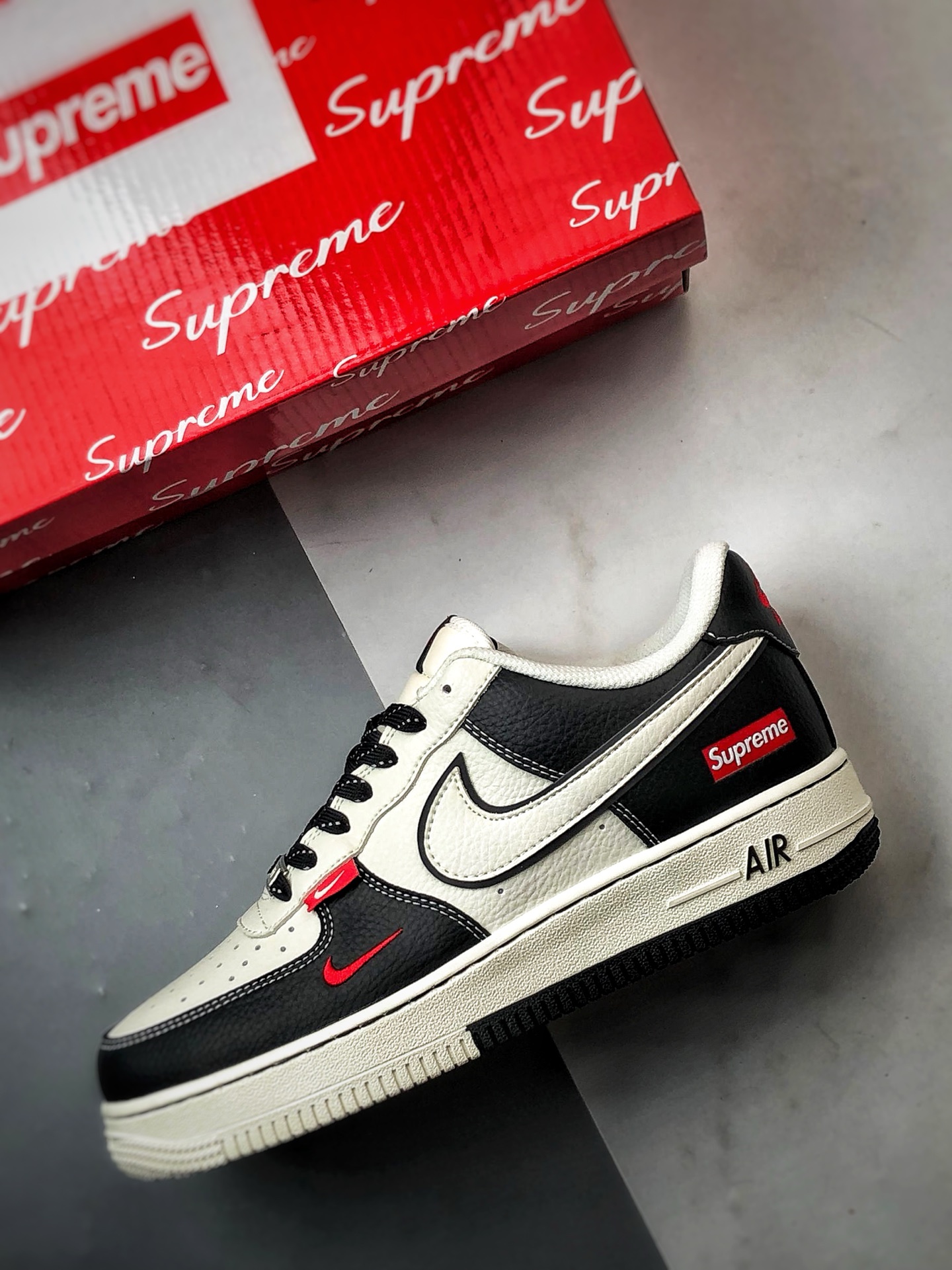 280 Sup x Air Force 1 Low 米白黑   CS5288-004