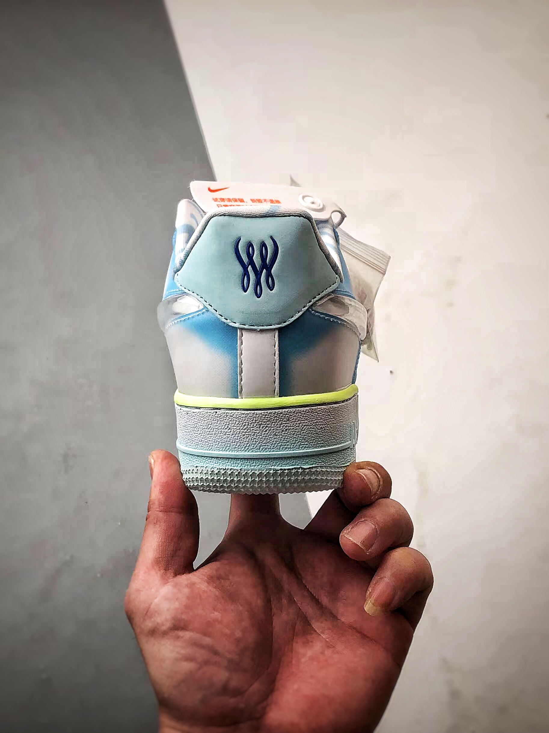 220 SWDC x Air Force 1 Low 白绿蓝渐变 HJ4399-400