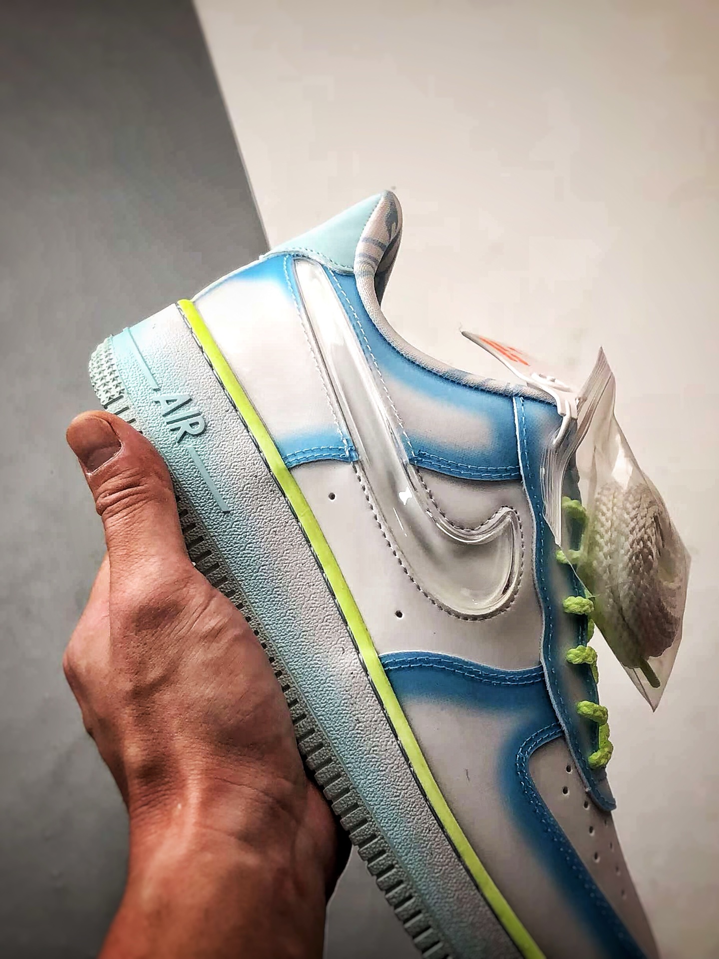 220 SWDC x Air Force 1 Low 白绿蓝渐变 HJ4399-400