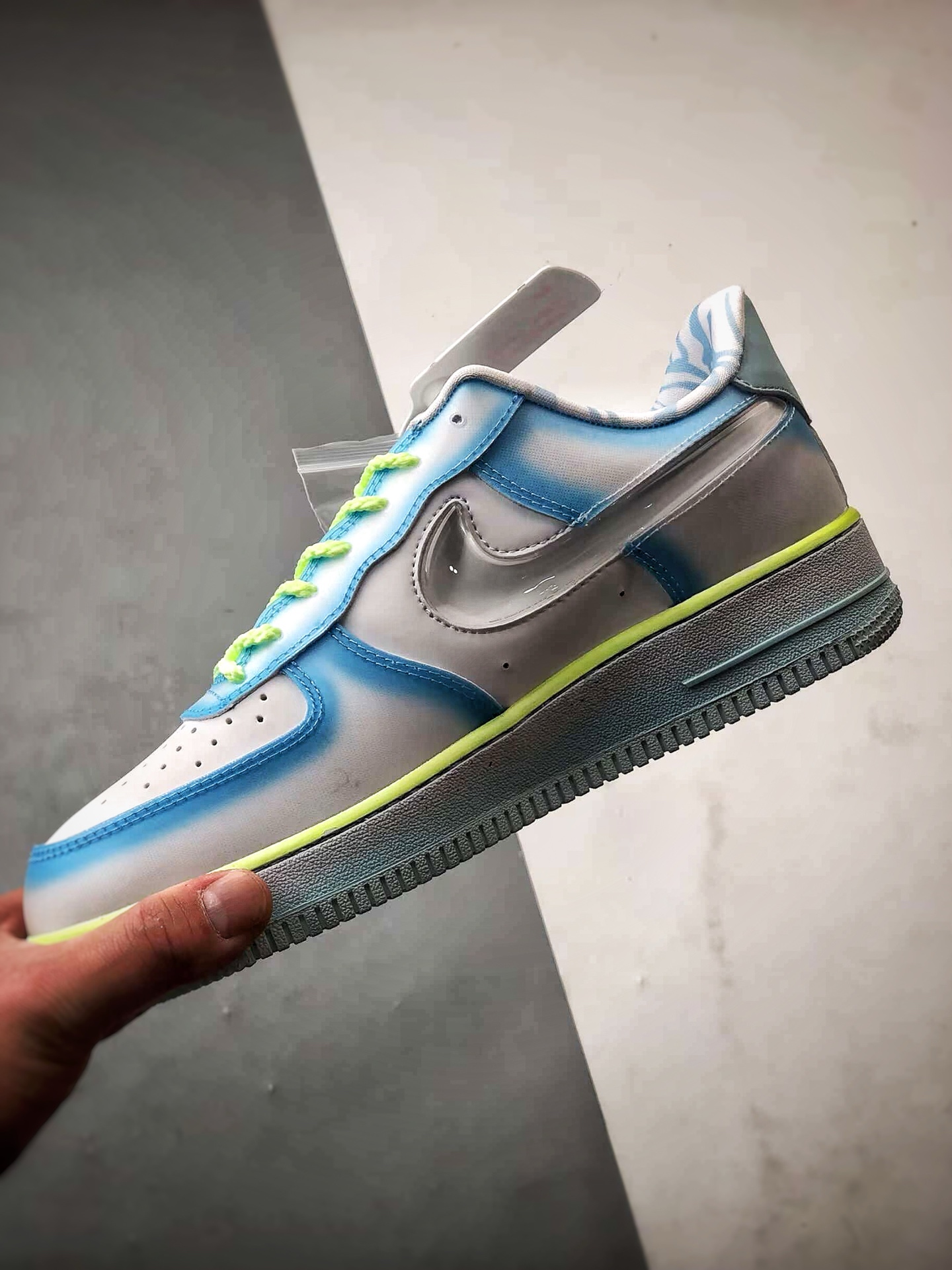 220 SWDC x Air Force 1 Low 白绿蓝渐变 HJ4399-400