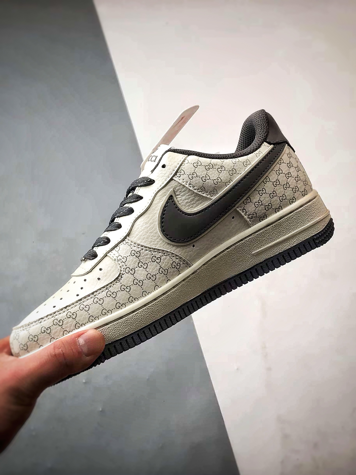 Gucci x Air Force 1 Low 印花白灰 CS5288-003