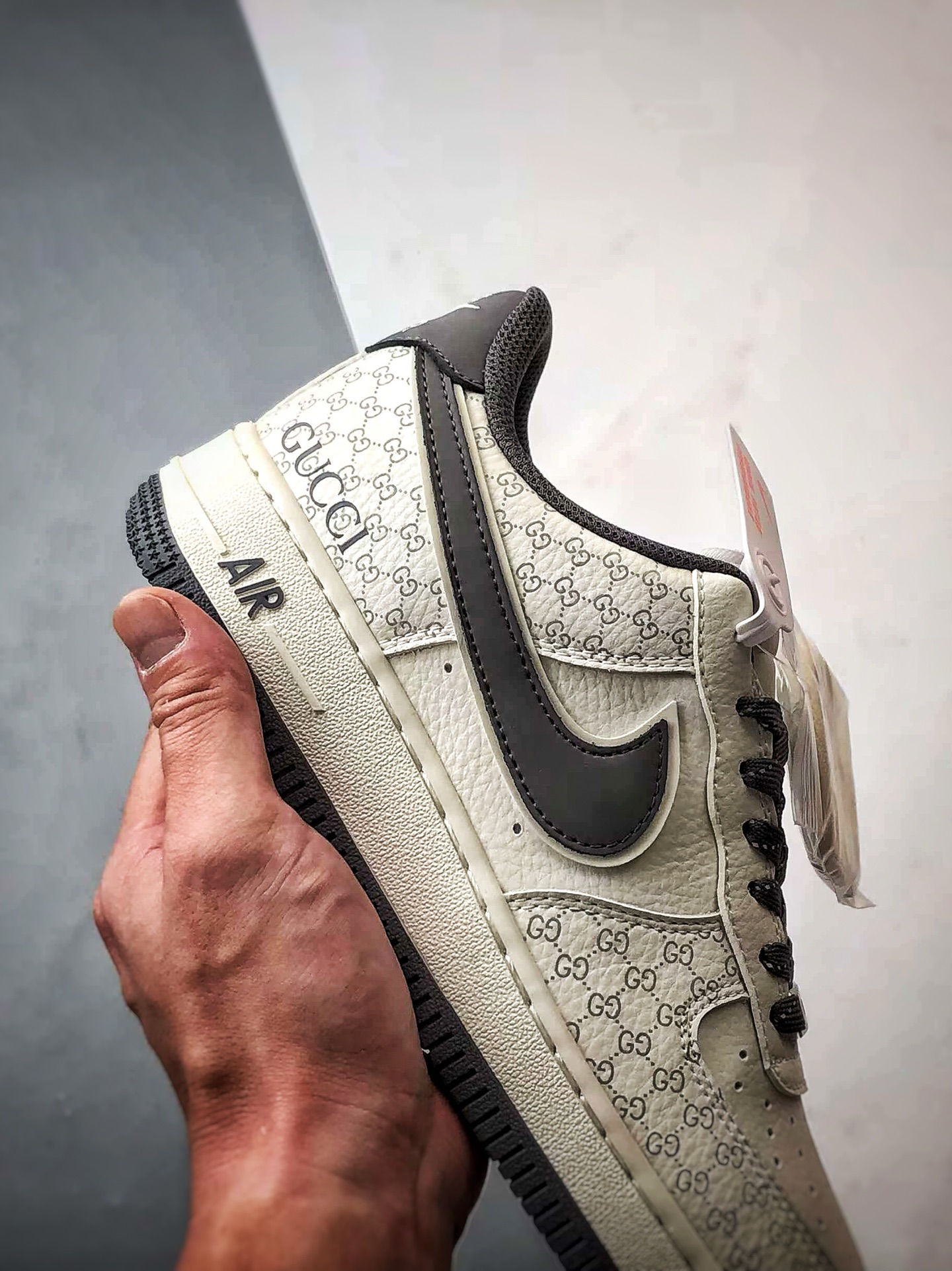 Gucci x Air Force 1 Low 印花白灰 CS5288-003