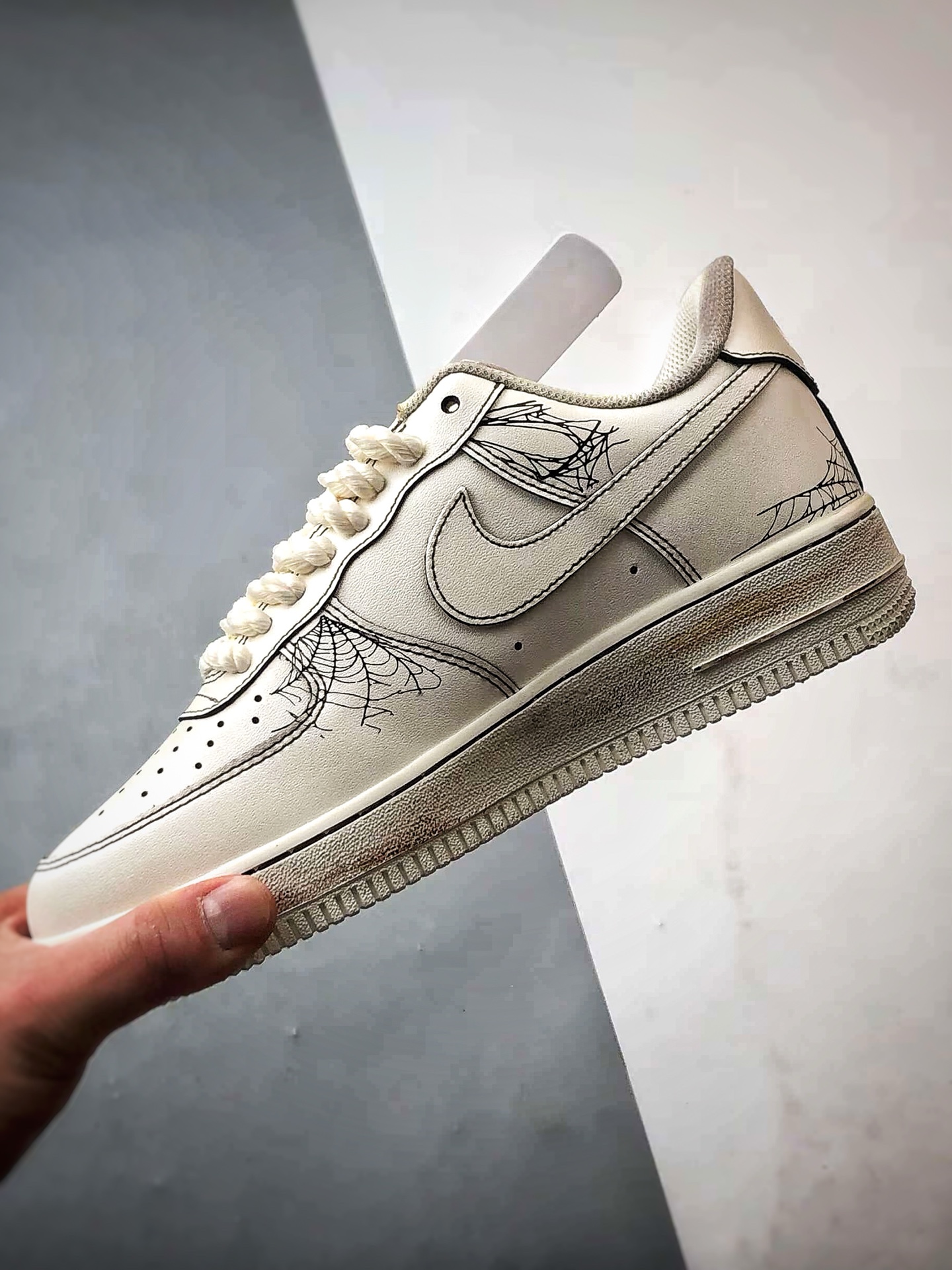 Air Force 1 Low 米黑古宅蛛网 315221-333