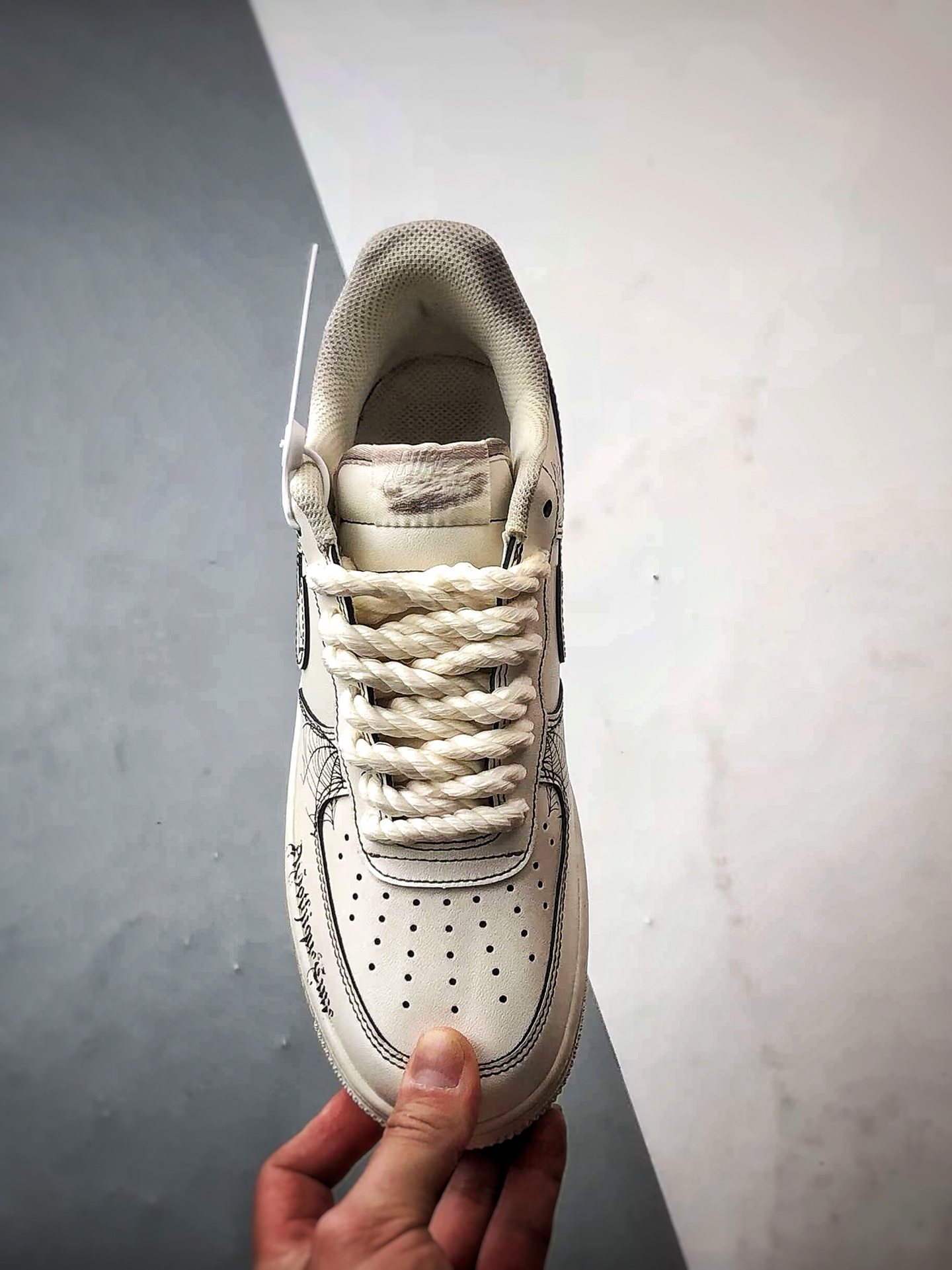 Air Force 1 Low 米黑古宅蛛网 315221-333