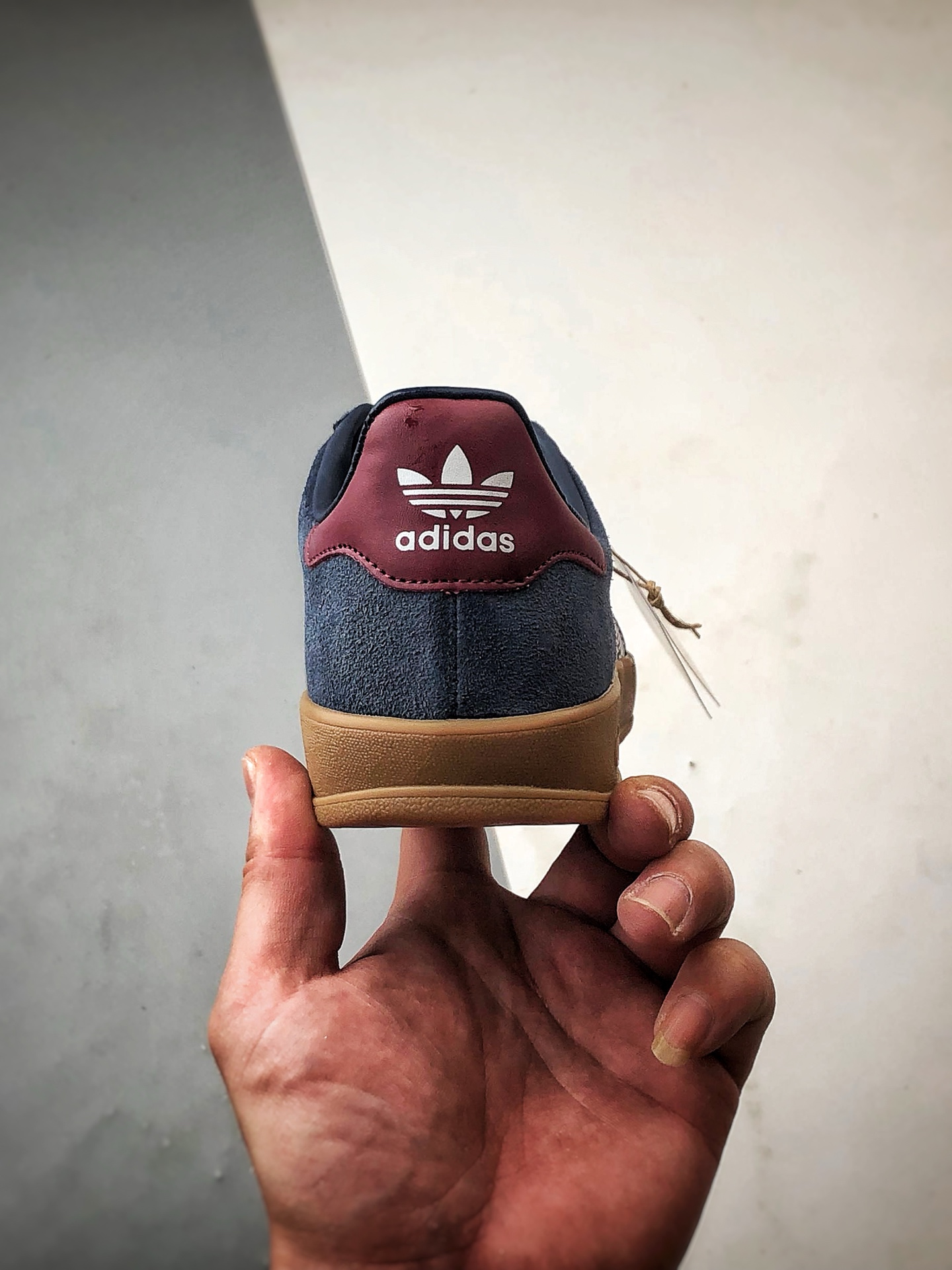 160 AD Originals Gazelle Indoor 藏蓝白 三叶草复古休闲运动板鞋 JI3522