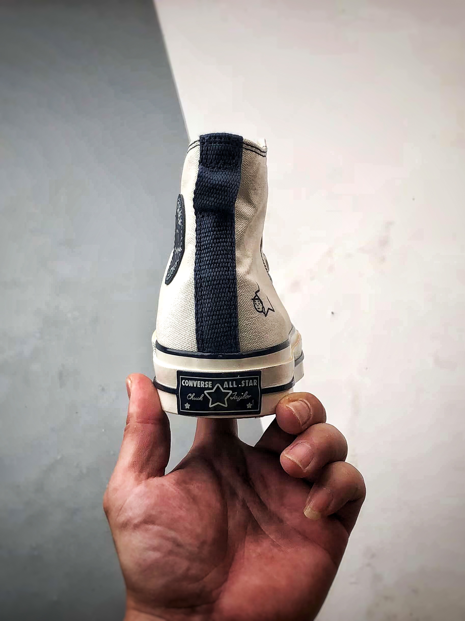 140 Converse x Noritake/则武 联名系列 白蓝 王源同款 百搭舒适高帮帆布鞋