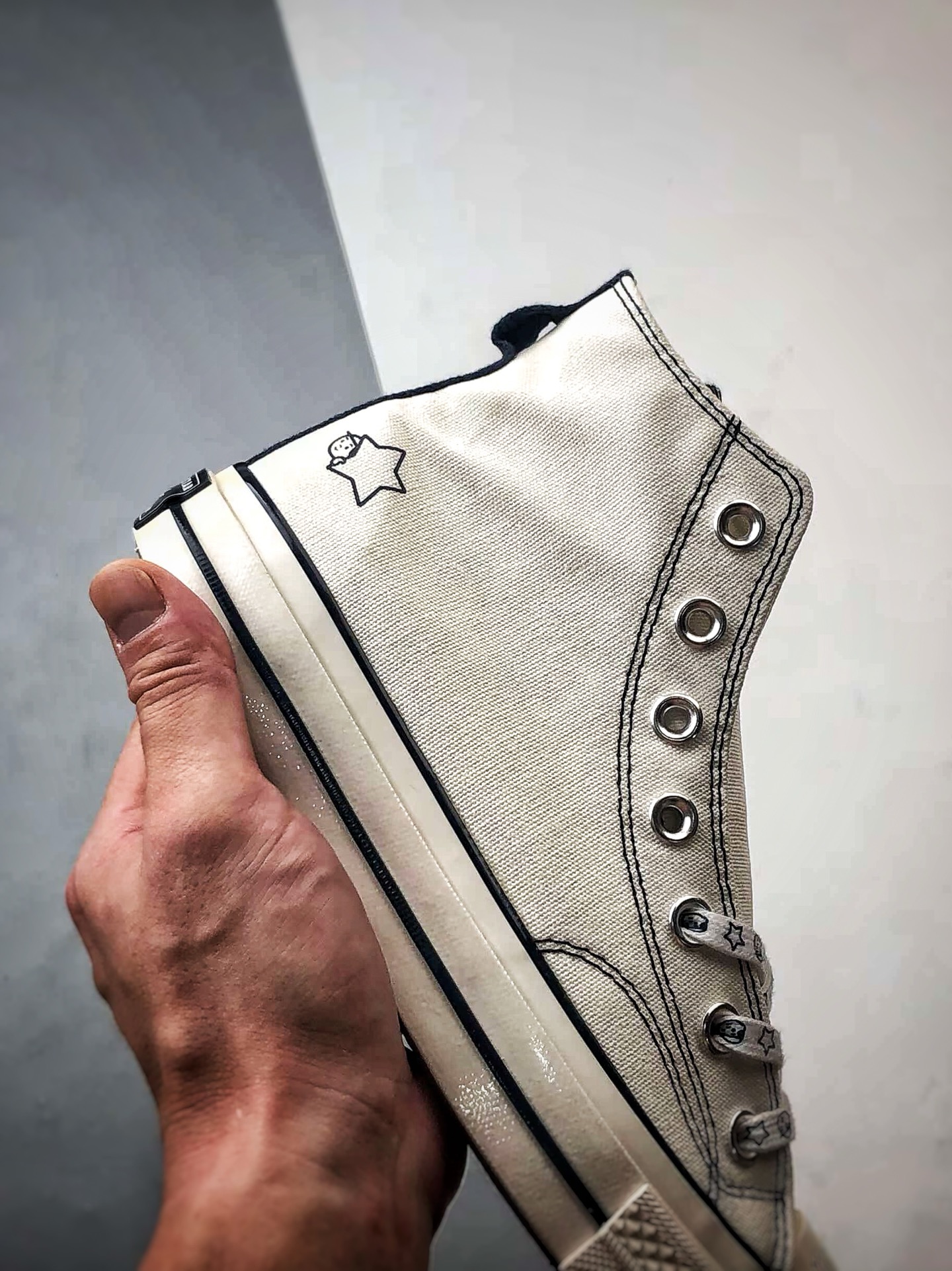 140 Converse x Noritake/则武 联名系列 白蓝 王源同款 百搭舒适高帮帆布鞋