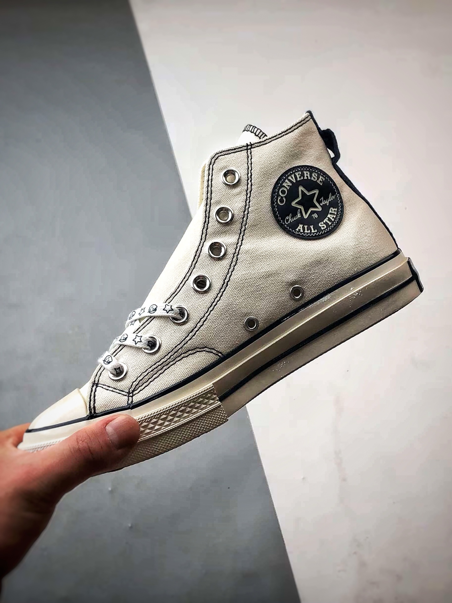 140 Converse x Noritake/则武 联名系列 白蓝 王源同款 百搭舒适高帮帆布鞋