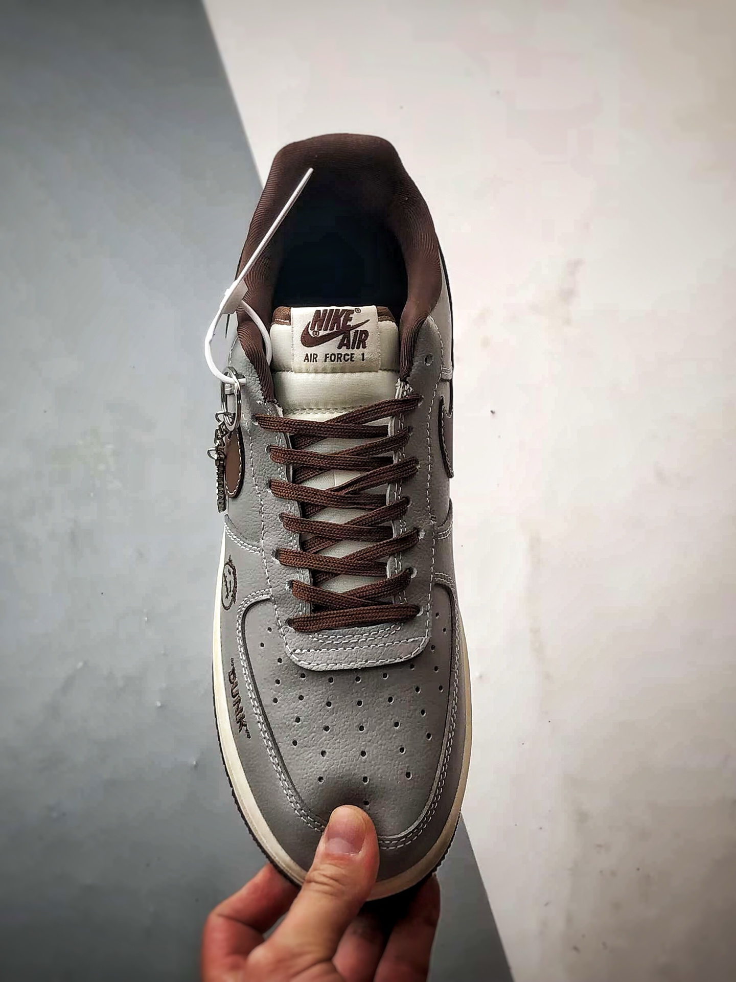 260 Air Force 1 Low 印字灰棕鬼脸 KK1988-073